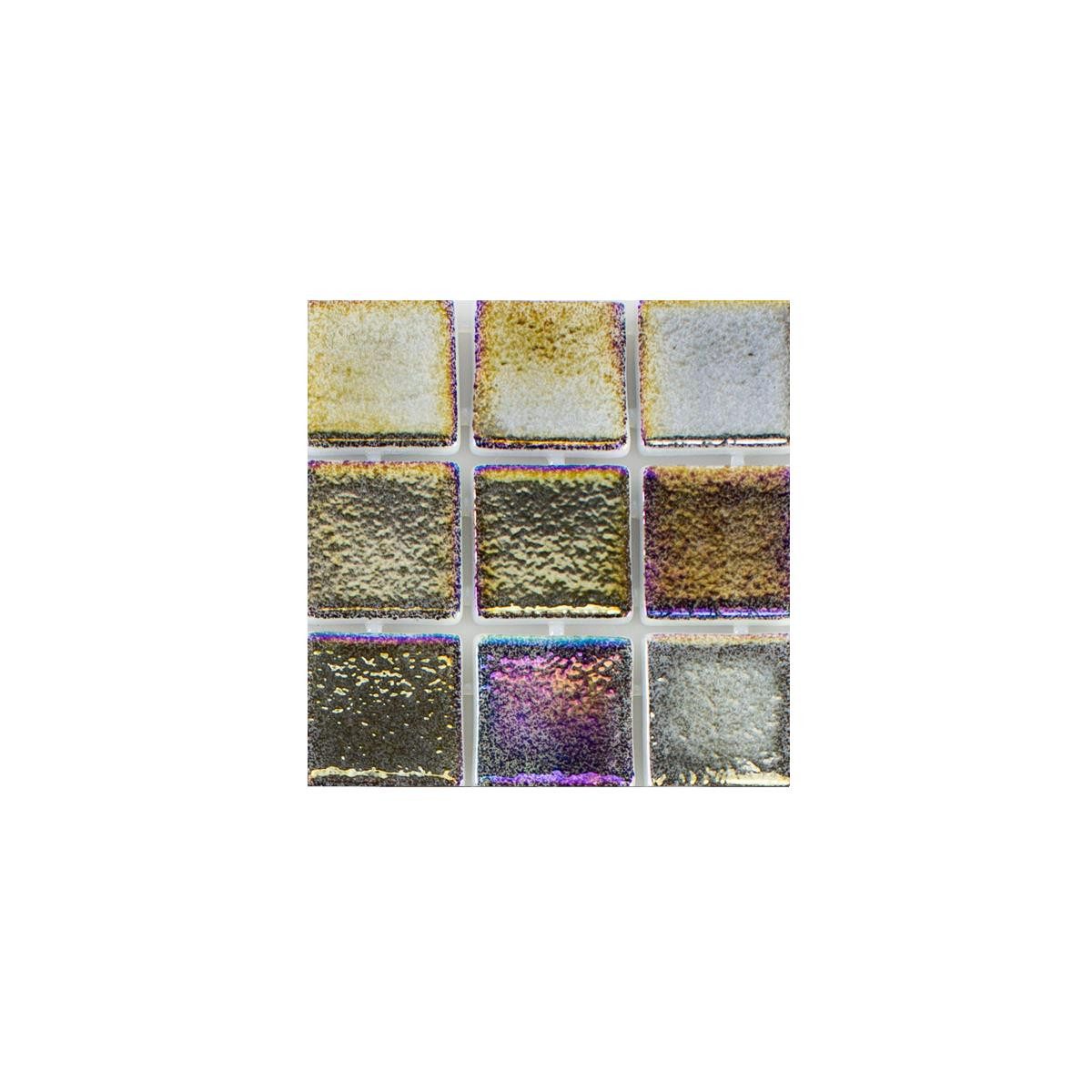 Mosafil Mosaikfliesen Muster Glas Schwimmbad Pool Mosaik Fliesen McNeal 38x38 mm, Glas-Ecoglas 10.000x10.000, petrol, Eco Glas - Punktverklebt - Frostsicher - Wasserdicht - Wasserfest -