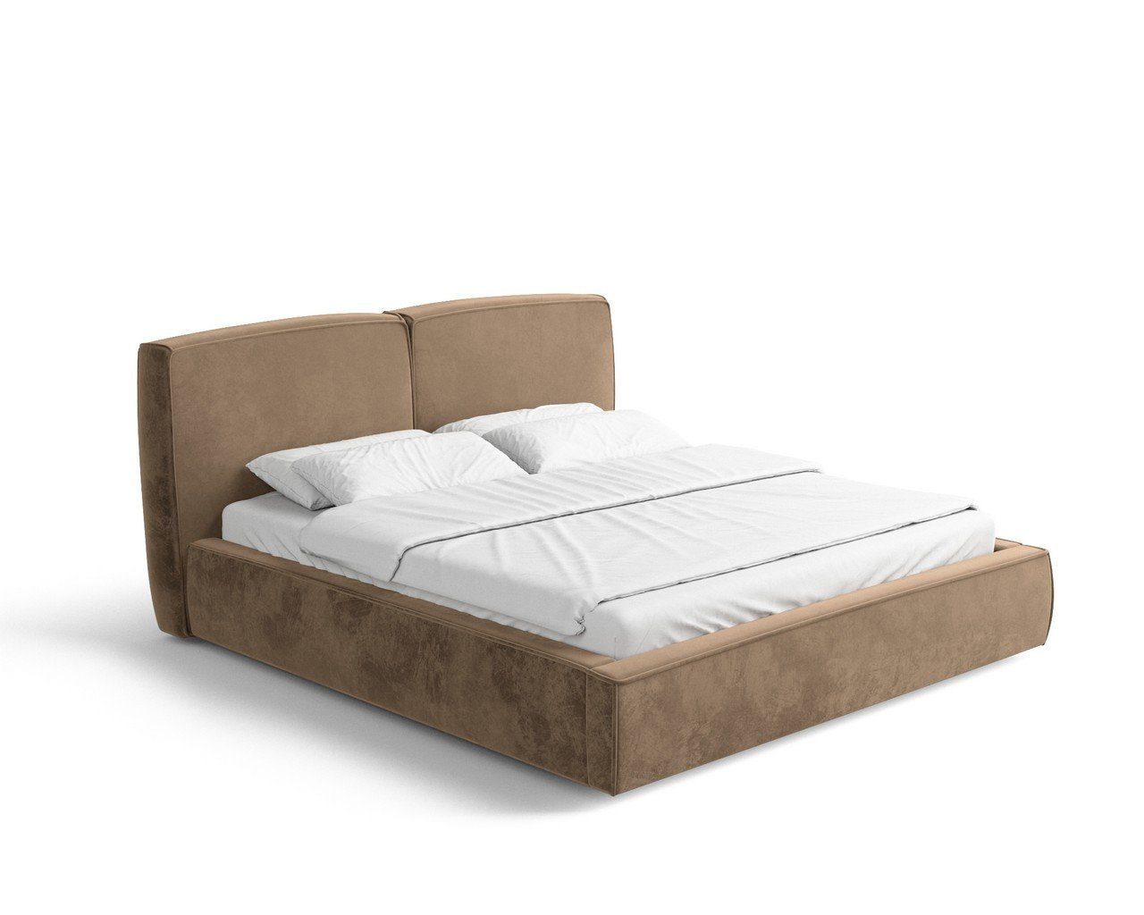 Sofa Dreams Polsterbett Christobal, Polsterbett Bett mit Bettkasten, inklusive Matratze und Topper