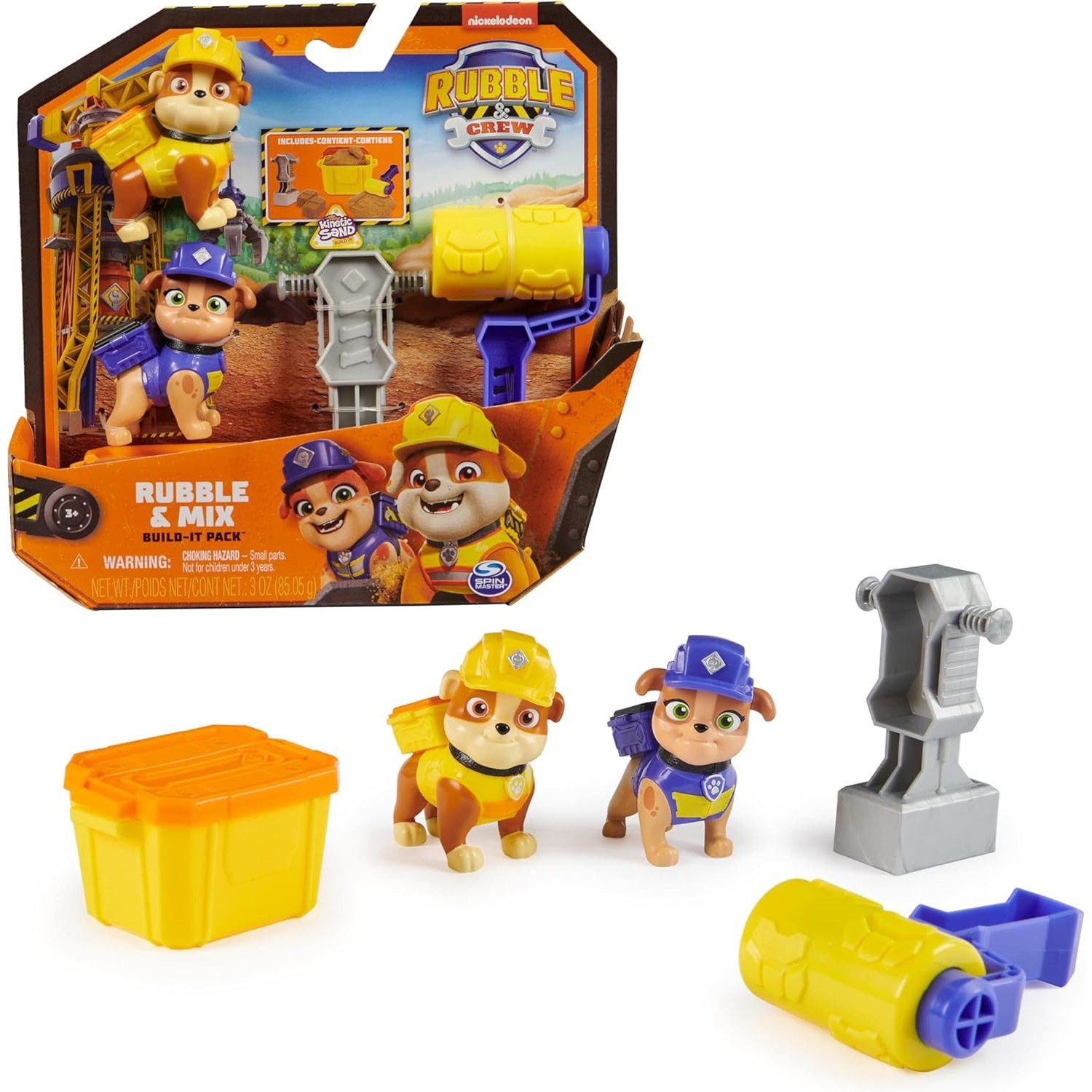 Spin Master Spielfigur 6066686 Rubble & Crew - Figuren Set Rubble & Mix
