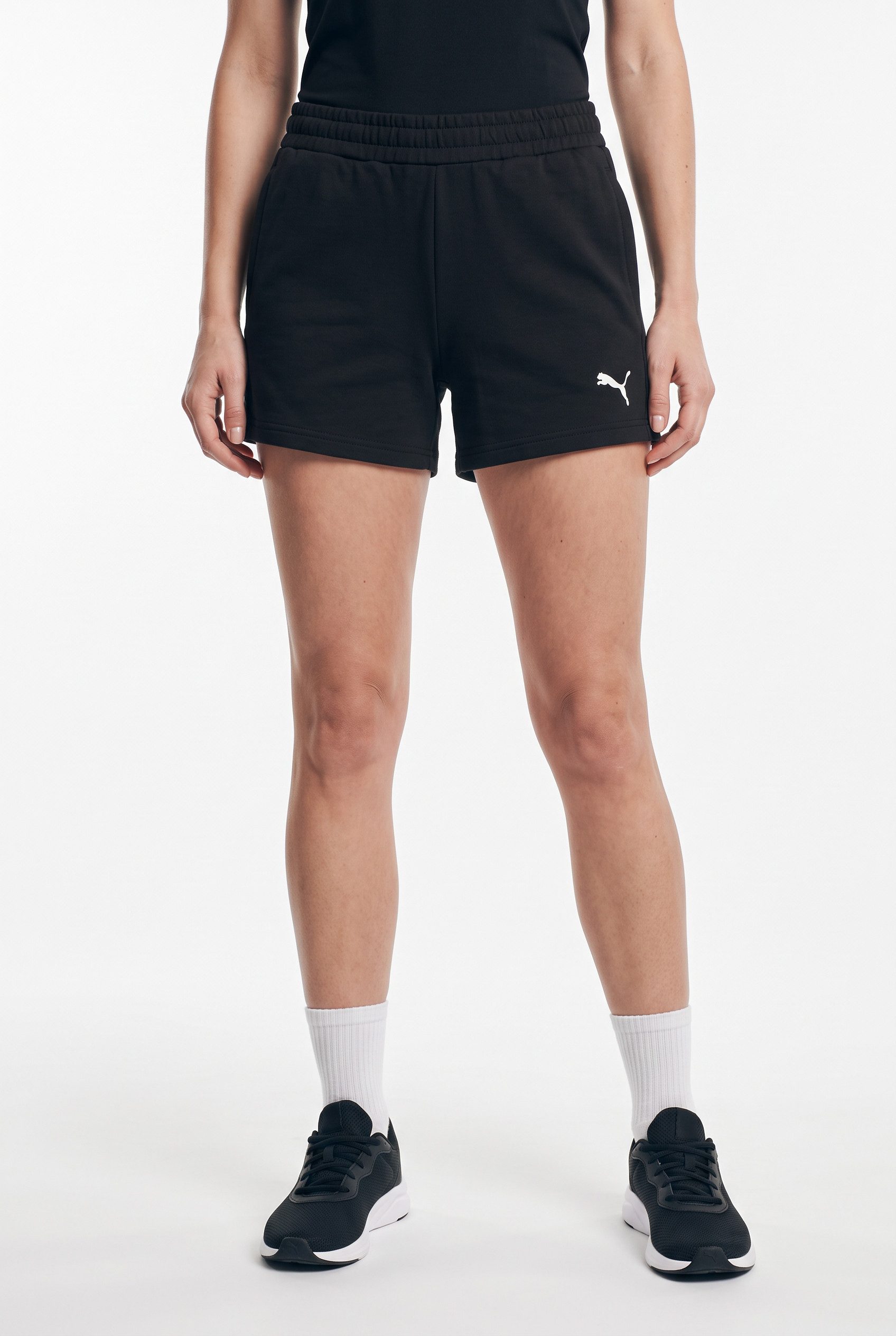 PUMA Trainingsshorts TEAMGOAL CASUALS SHORTS WMN für Erwachsene, kniefrei, unifarben, Regular Fit, normale Leibhöhe