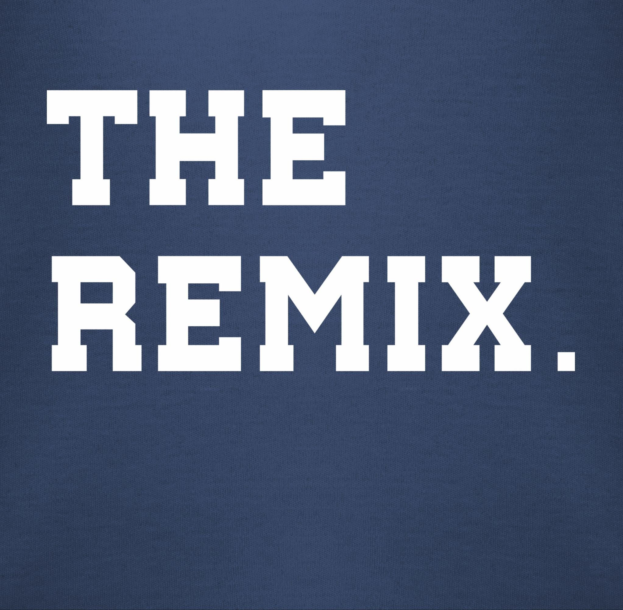 Familie 2 Blau Shirtbody The Baby Navy The Partner-Look Kind Original Shirtracer Remix