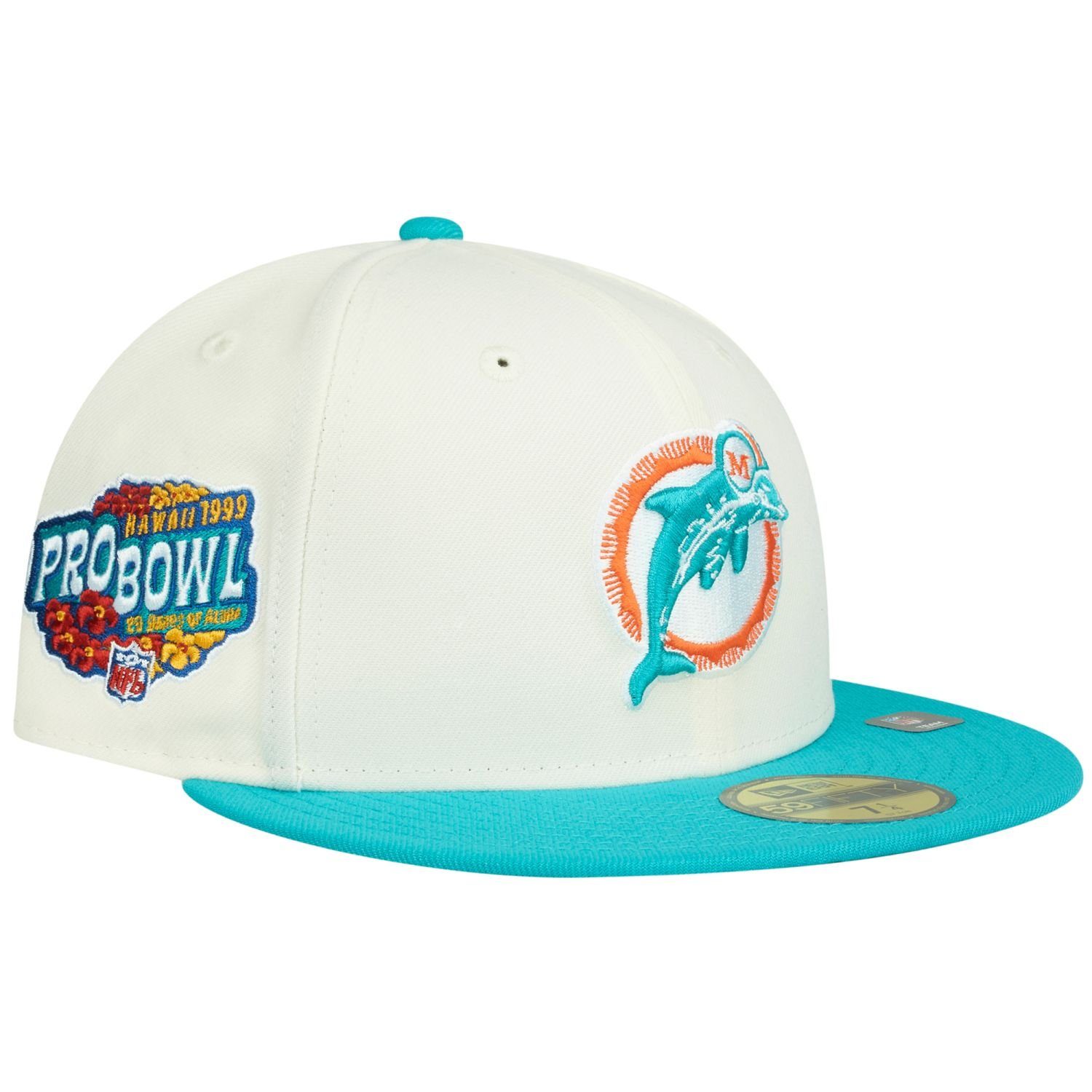 New Era Fitted Cap 59Fifty Throwback Miami Dolphins