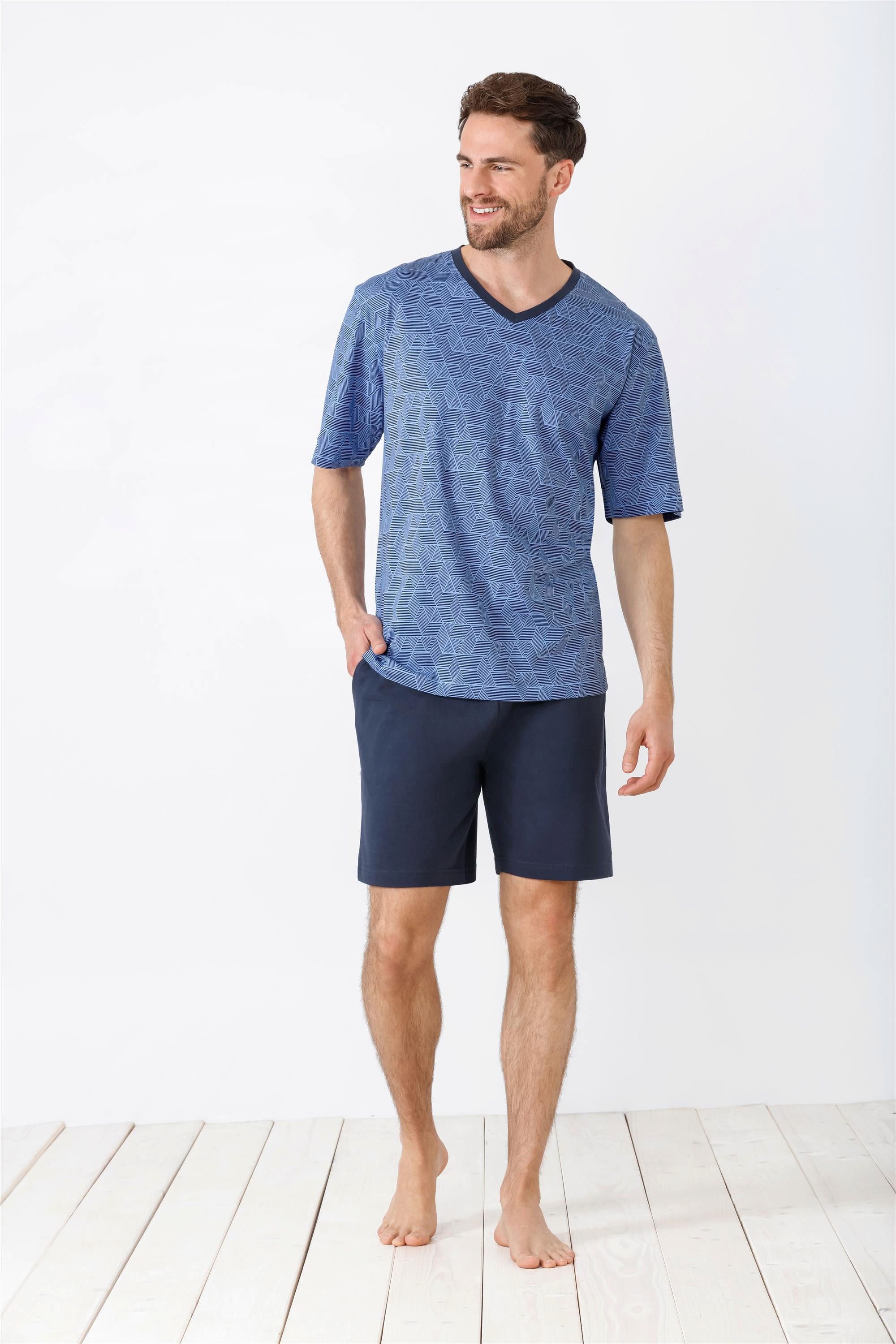 Hajo Shorty Herren Pyjama kurz Shorty günstig online kaufen
