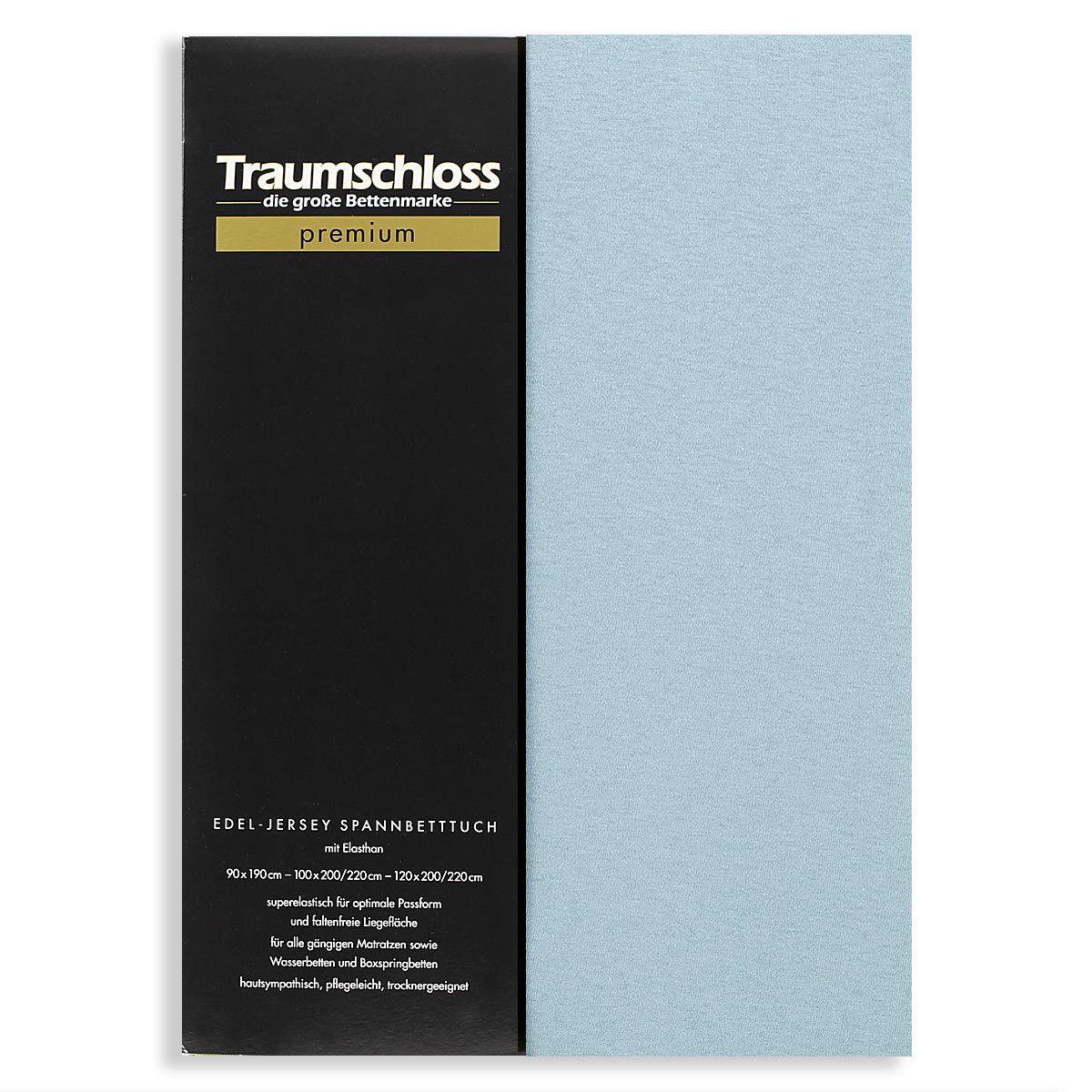 Traumschloss Spannbettlaken Premium, Jersey, Gummizug: rundum, (1 Stück), 1 günstig online kaufen