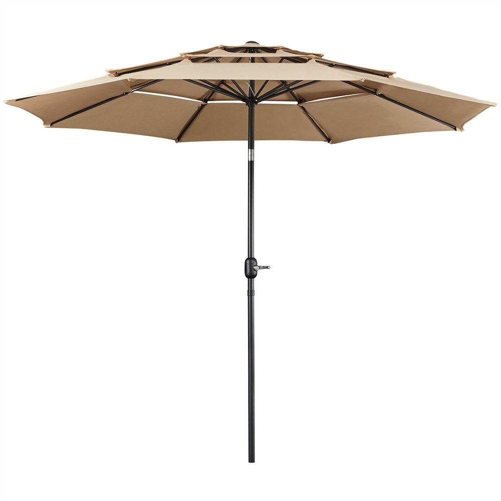 Yaheetech Sonnenschirm ∅ 324cm, Gartenschirm Outdoor günstig online kaufen