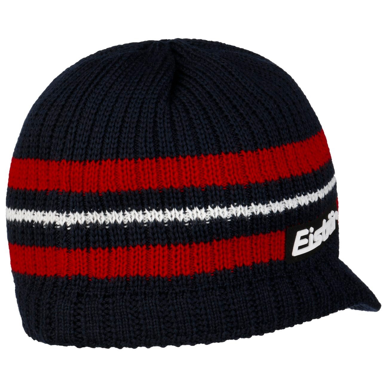Eisbär Beanie (1-St) Strickcap mit Schirm, Made in Austria