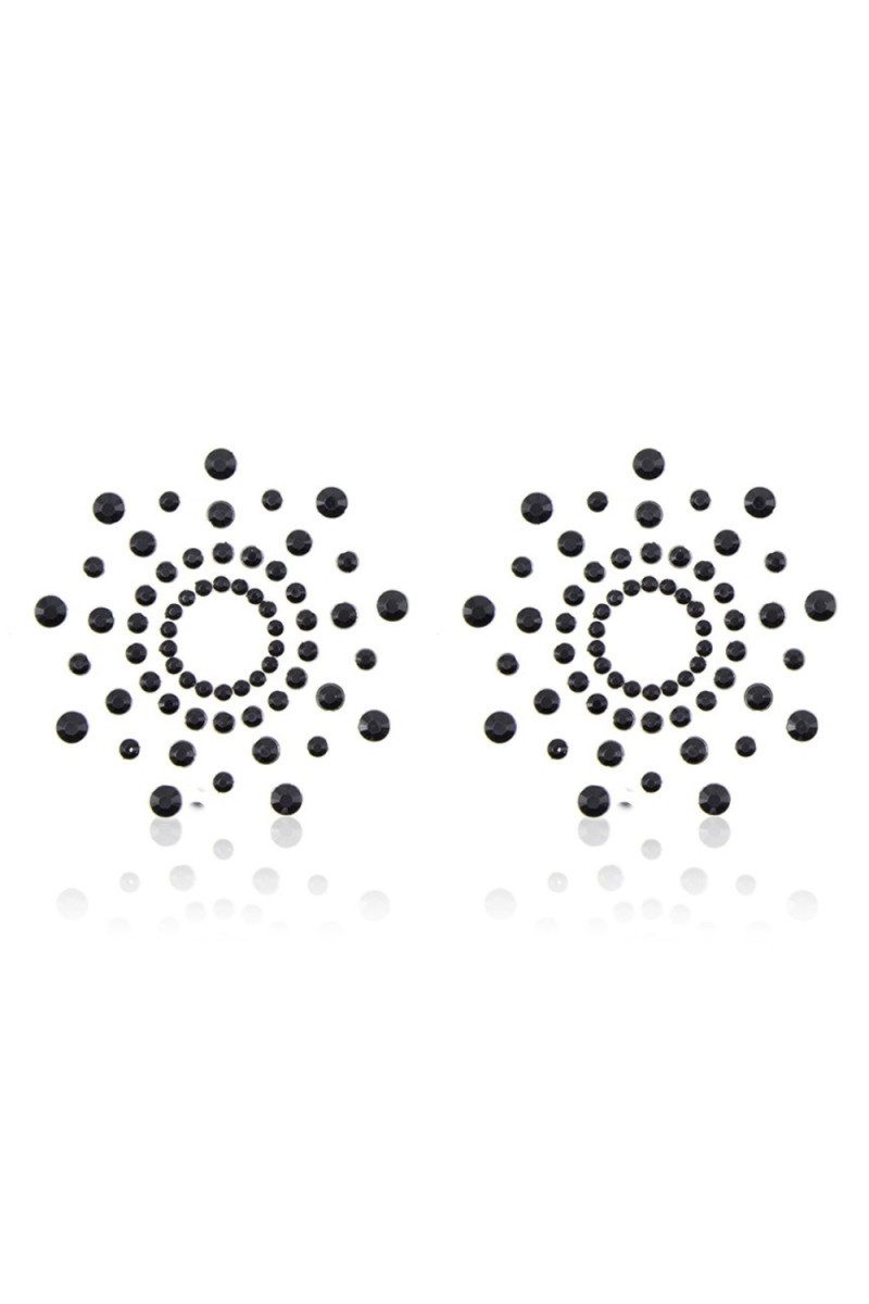 Be Lily Accessoires Brustwarzenabdeckung, Nipple Covers in schwarz - One Size