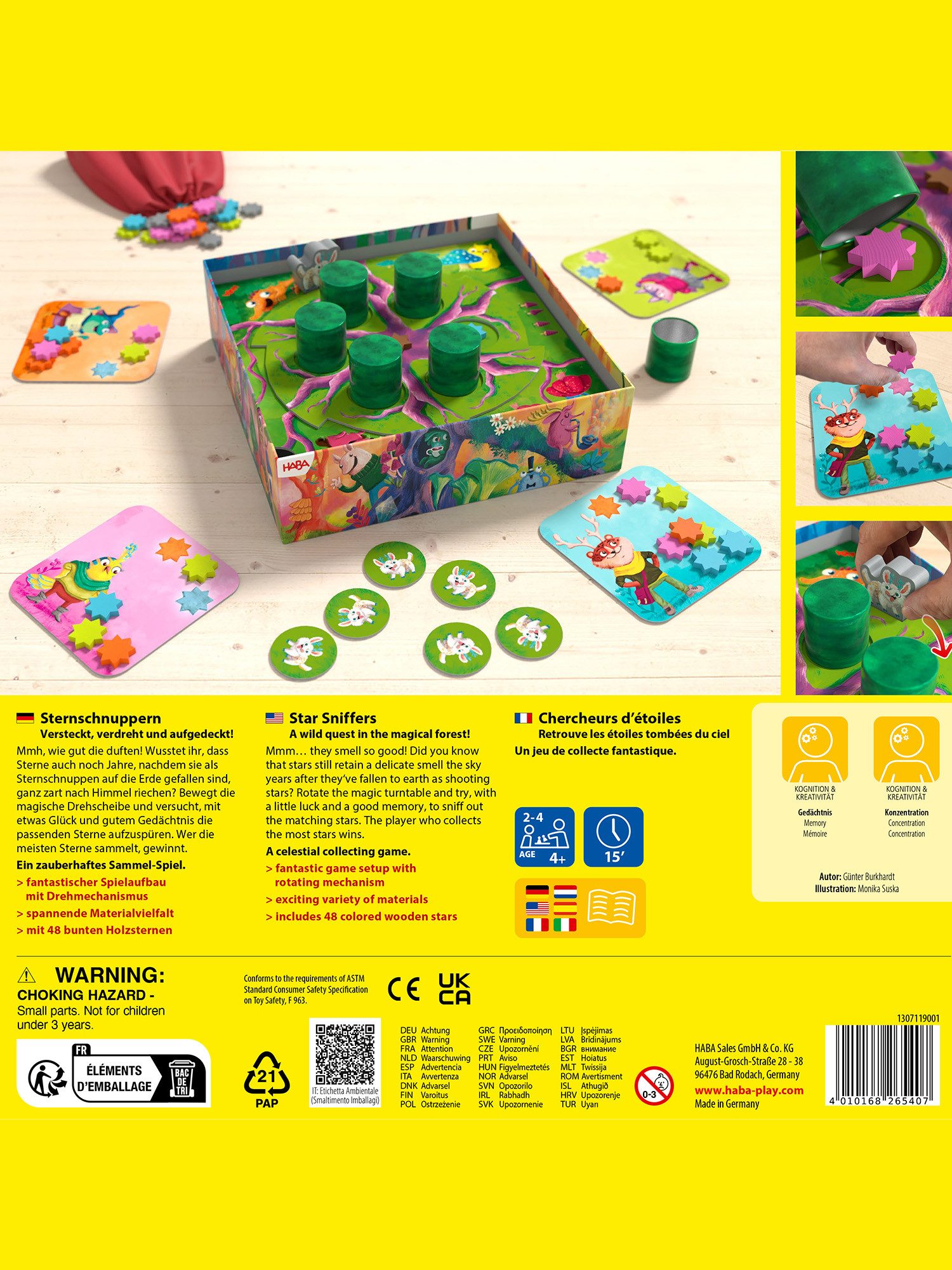 Haba Spiel Kinderspiel Sternschnuppern, Sammelspiel, unisex neutral