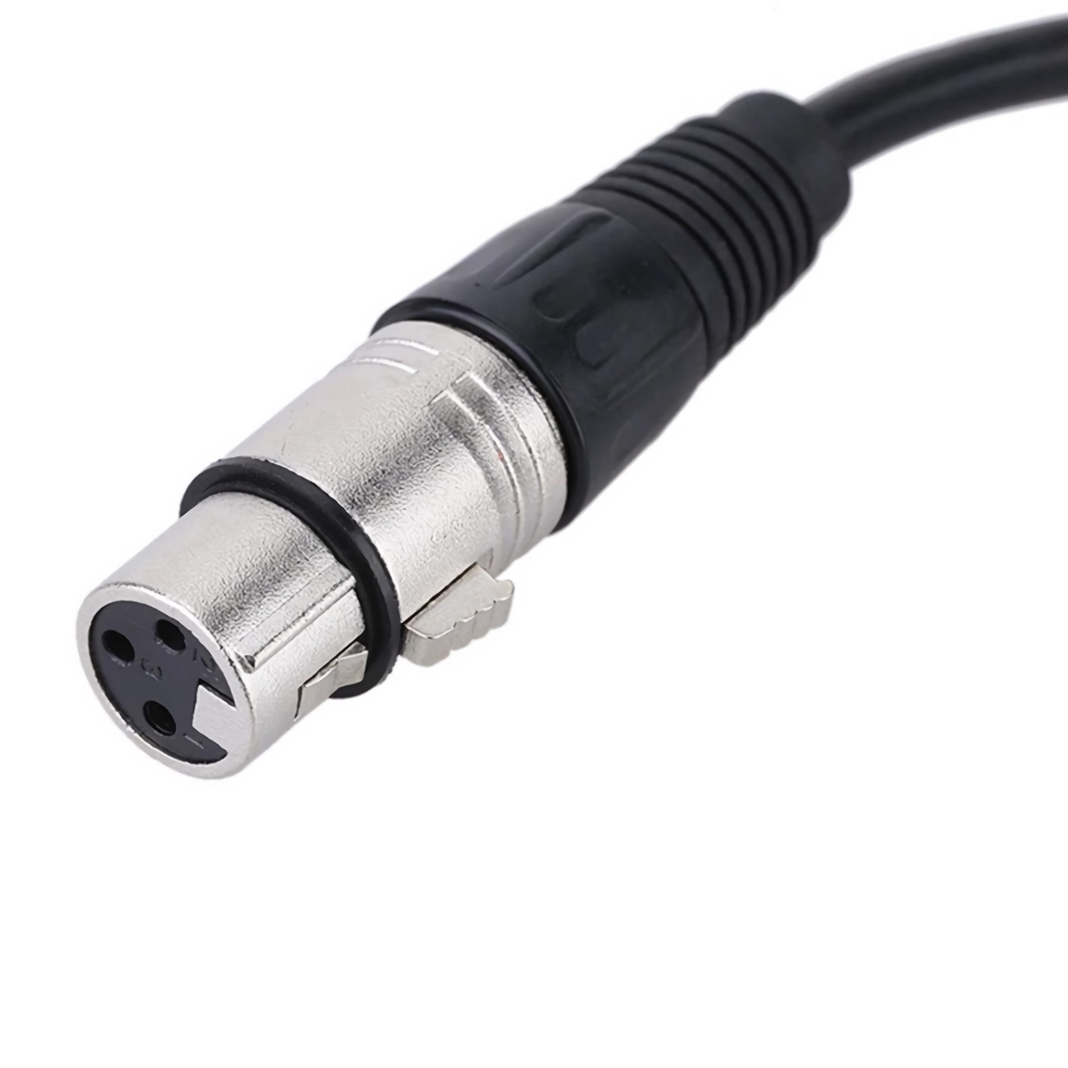 Bolwins L35C 5m Mikrofonkabel XLR auf 6,3mm Klinke HiFi Audio Kabel Mikrofon Audio-Kabel, 6,35 mm Stereo TRS Klinkenstecker, XLR Buchse (3-polig, Female) (500 c – Bild 4 von 5