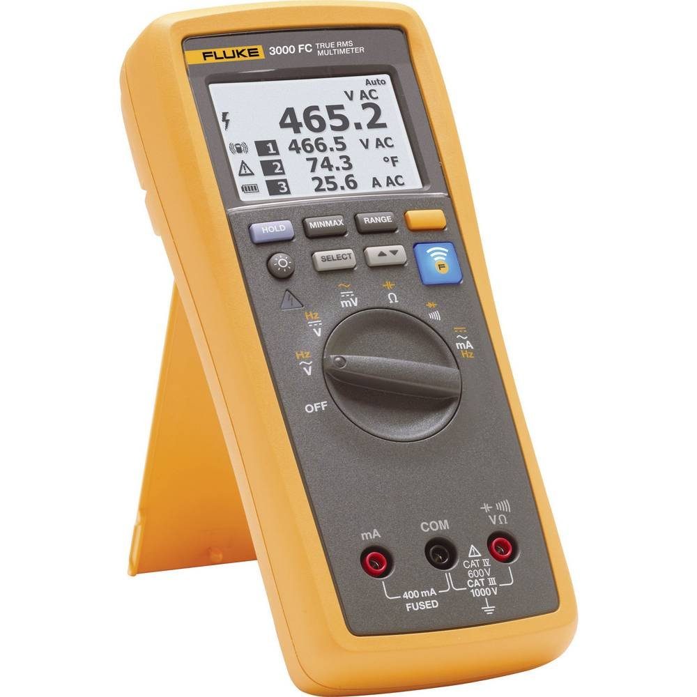 Datenlogger Fluke Grafik-Display, Wireless-Multimeter Connect™, Multimeter