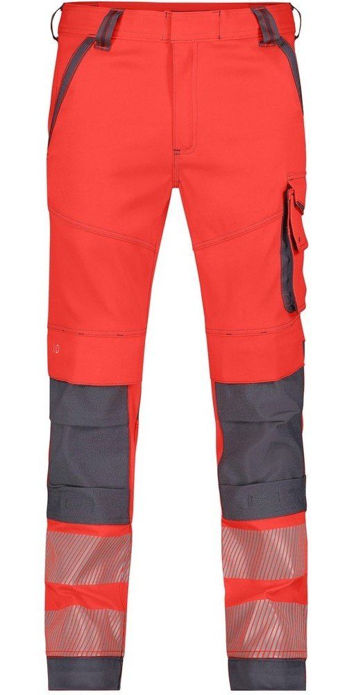 Neonrot/Zementgrau