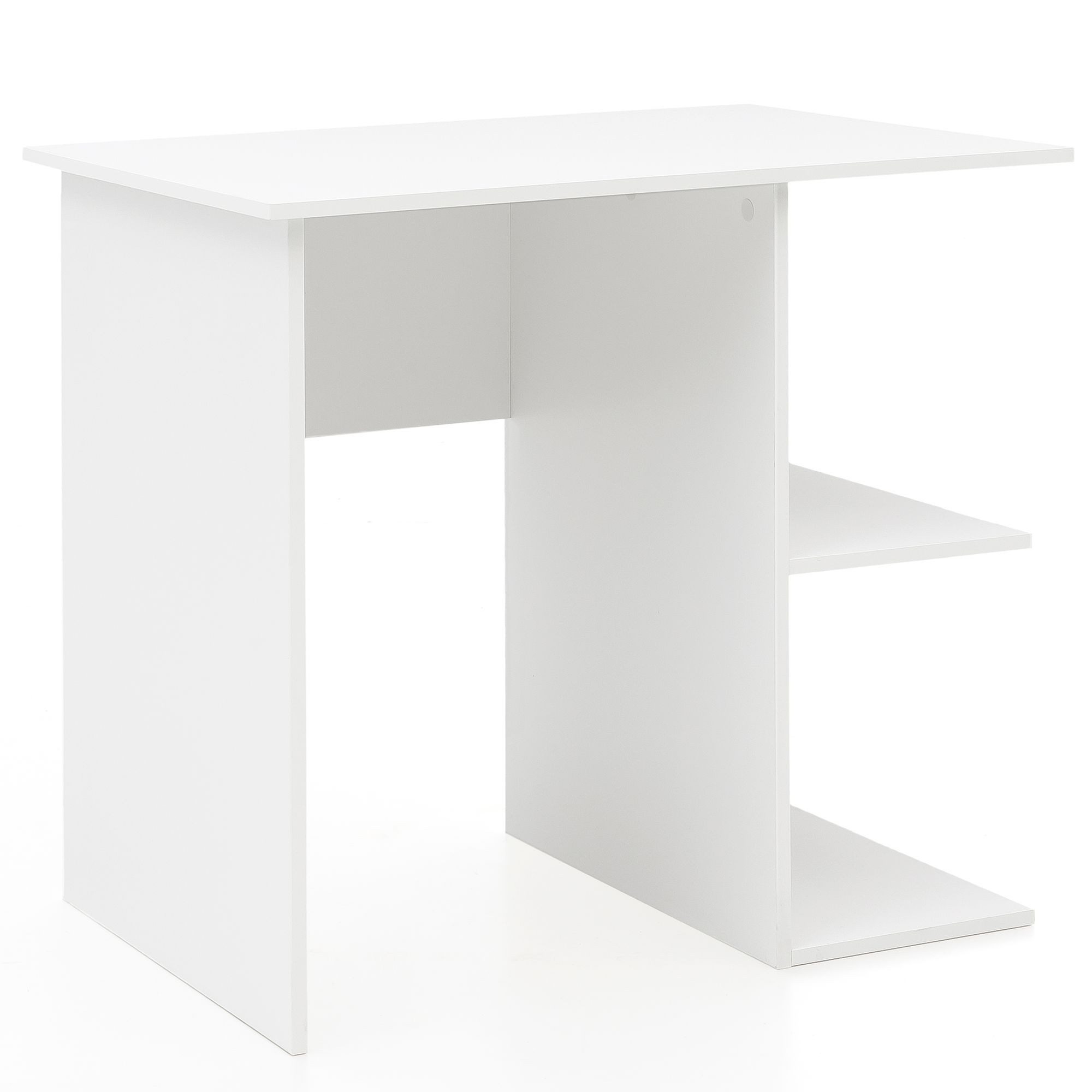 FINEBUY Schreibtisch SuVa13602_1 (Computertisch Weiß 82 günstig online kaufen