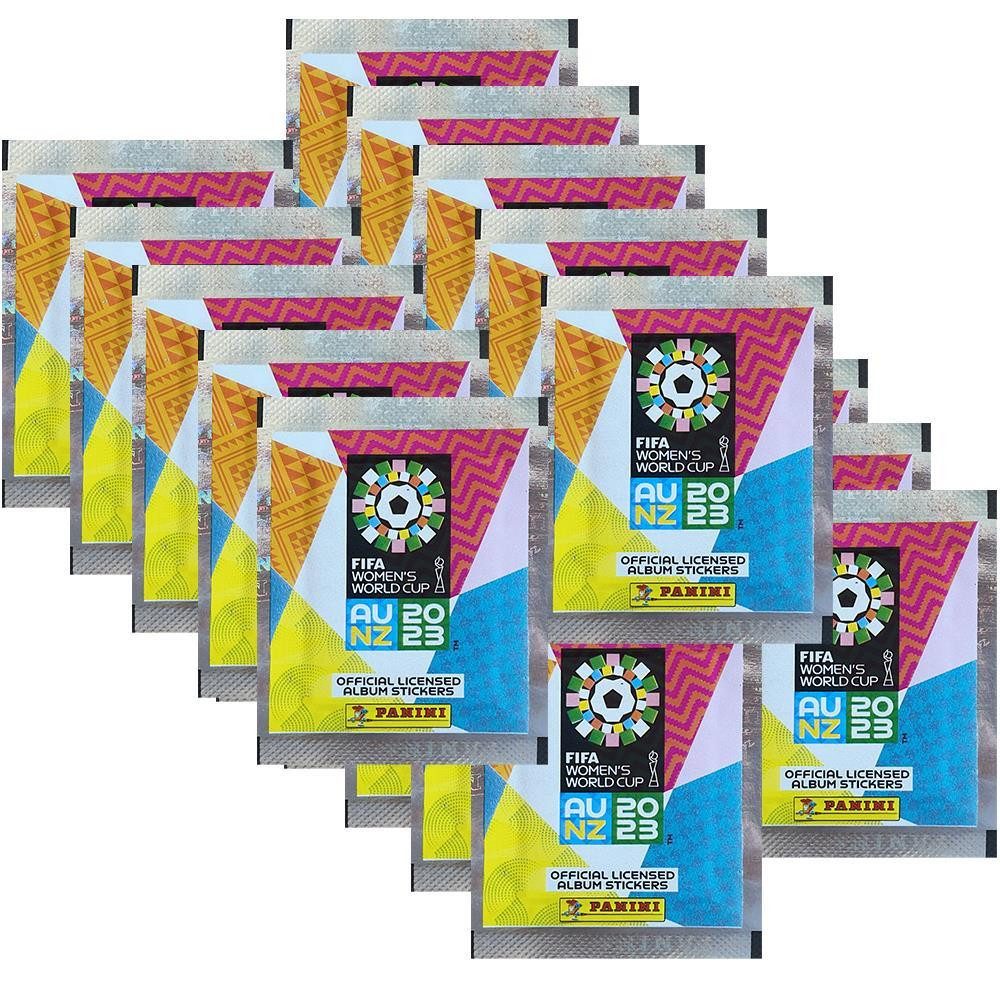 Panini Sammelkarte Panini FIFA Frauen WM 2023 - Sammelsticker - 20 Tüten