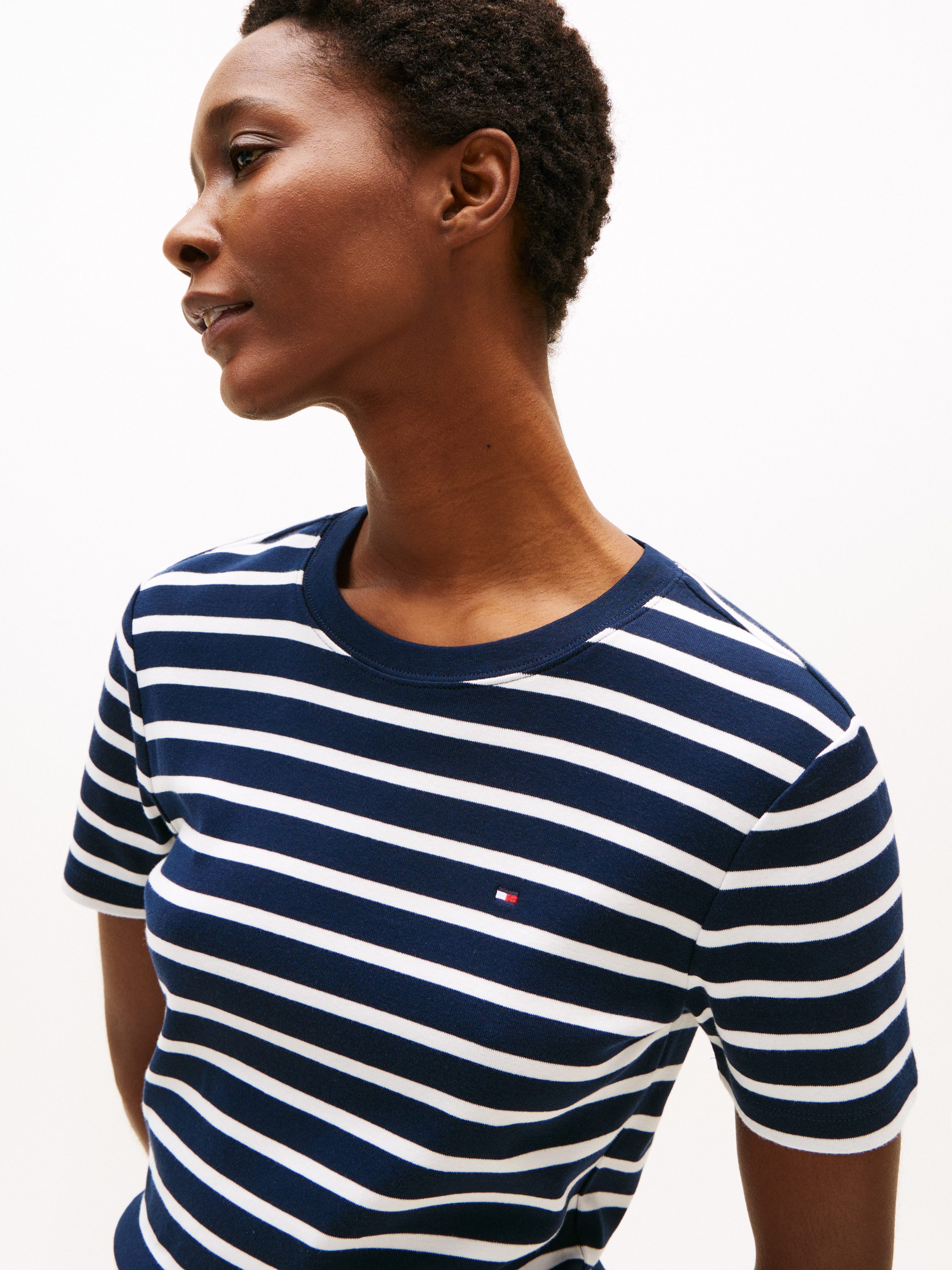 Tommy Hilfiger T-Shirt SLIM CODY C-NK SS Baumwolle, slim fit günstig online kaufen