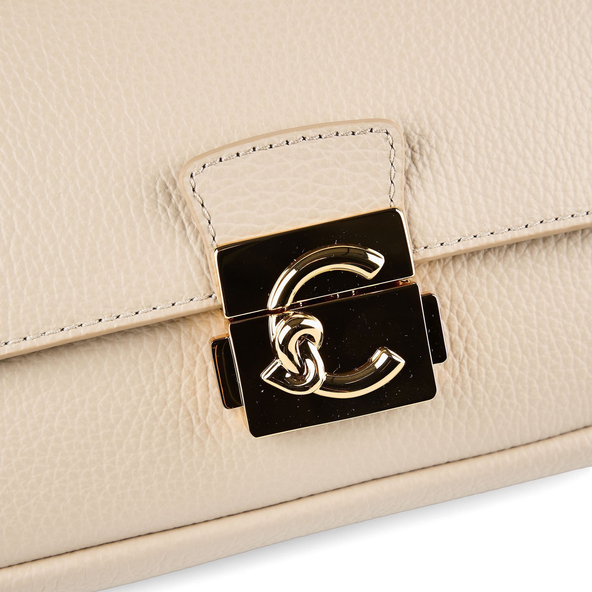 COCCINELLE Schultertasche C-Me Lock, Leder