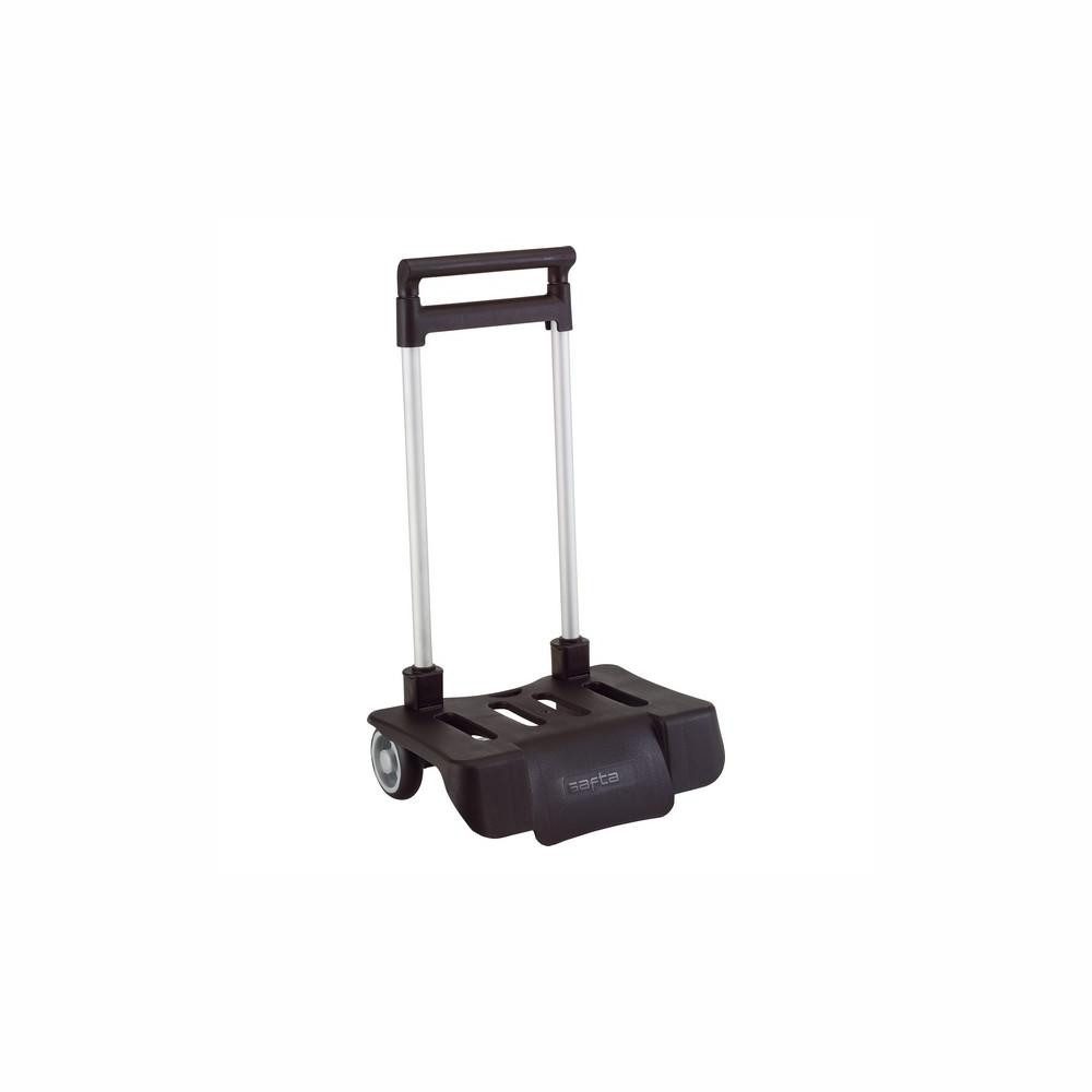 Rucksack Safta Zusammenklappbarer Rucksack-Trolley Schwarz Backpack