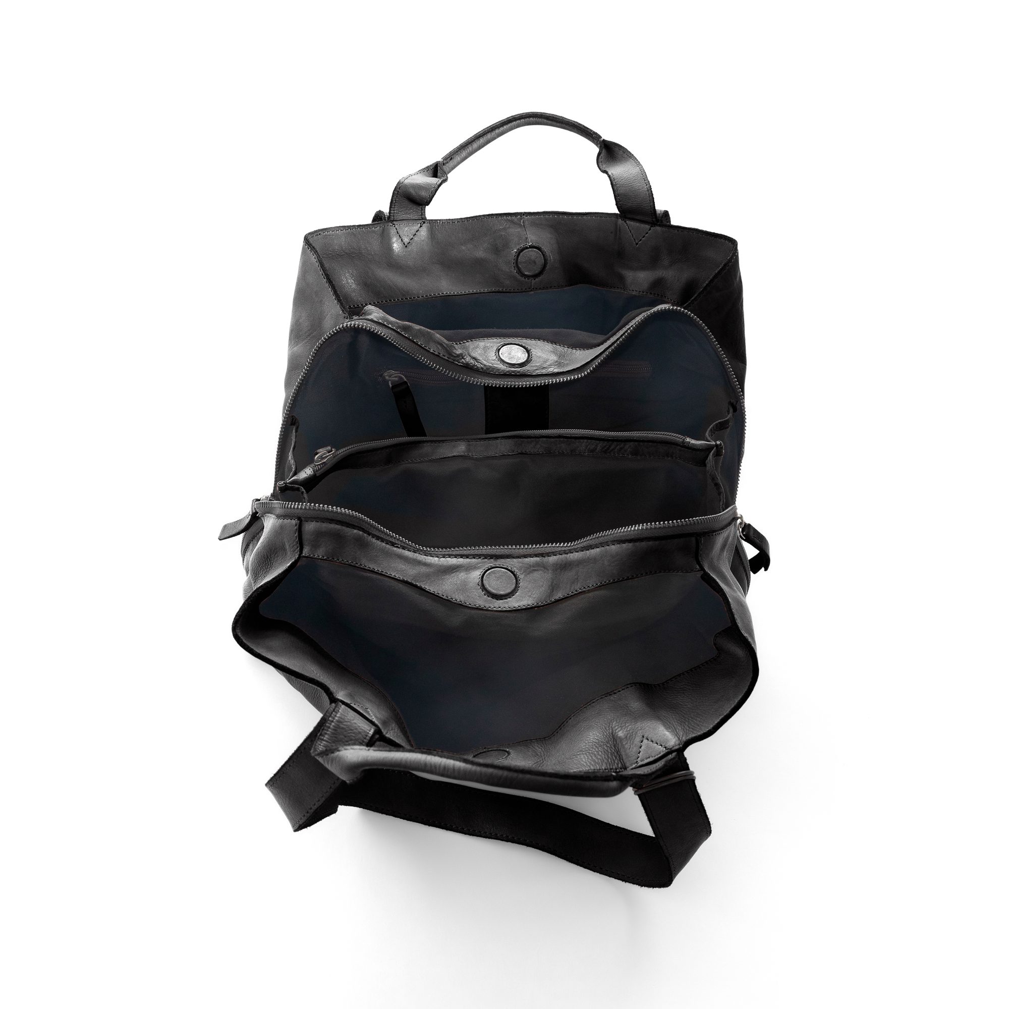 Cas8 Shopper Cas8 LEYLA - Damen Leder Tasche, Schultertasche mit vielen Fächern – Bild 3 von 5