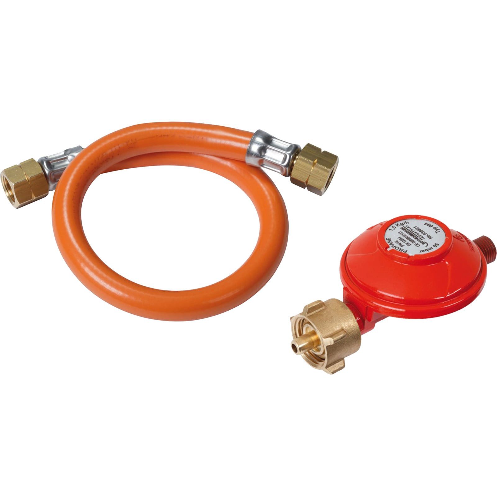 Rothenberger Industrial Gaskartusche ROTHENBERGER Industrial Set 40 cm Gasschlauch & Druckregler Propan 50