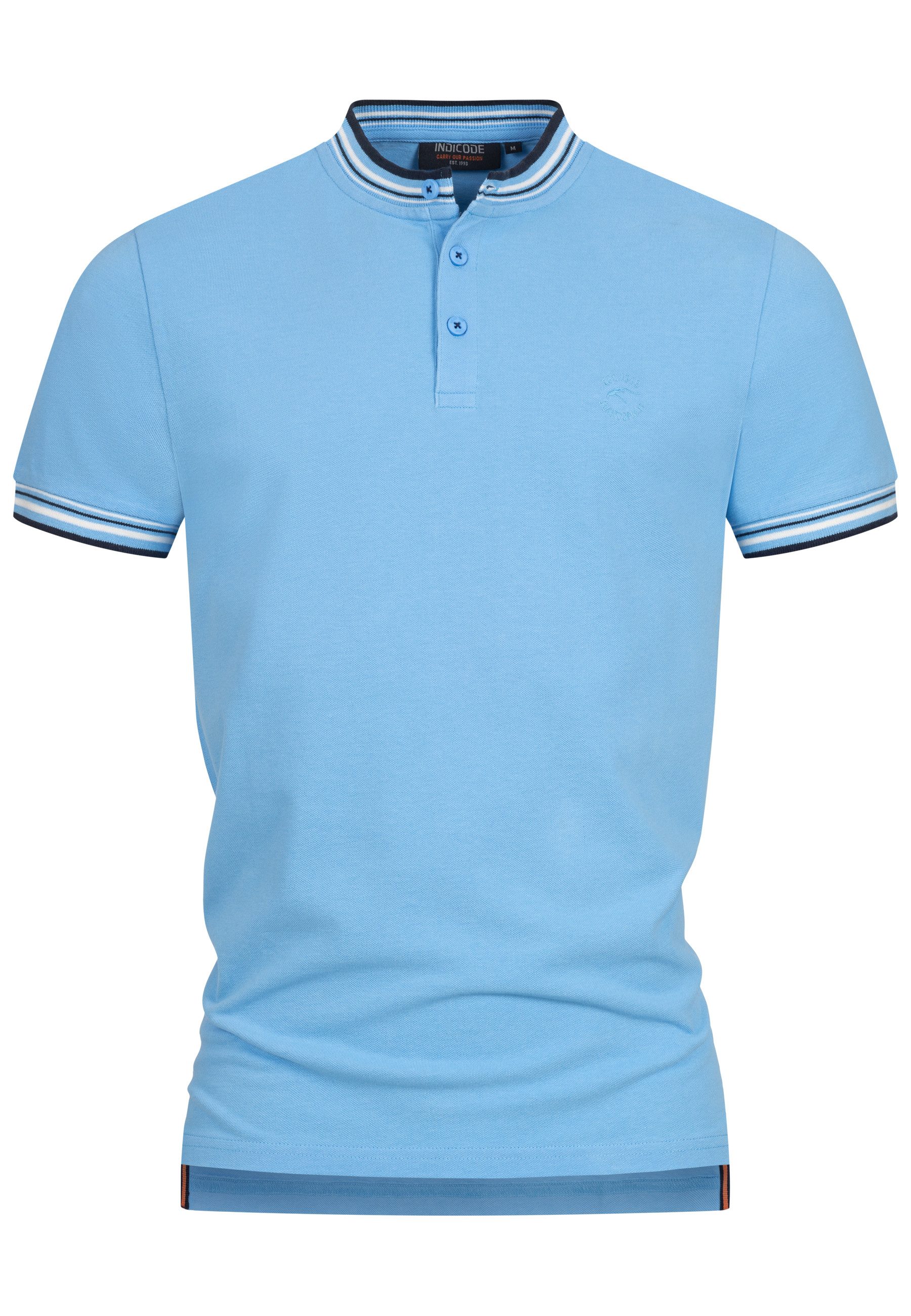 Indicode T-Shirt Herren INOdell Shirt Tee Herrenshirt T-Shirt mit Rundhals- günstig online kaufen