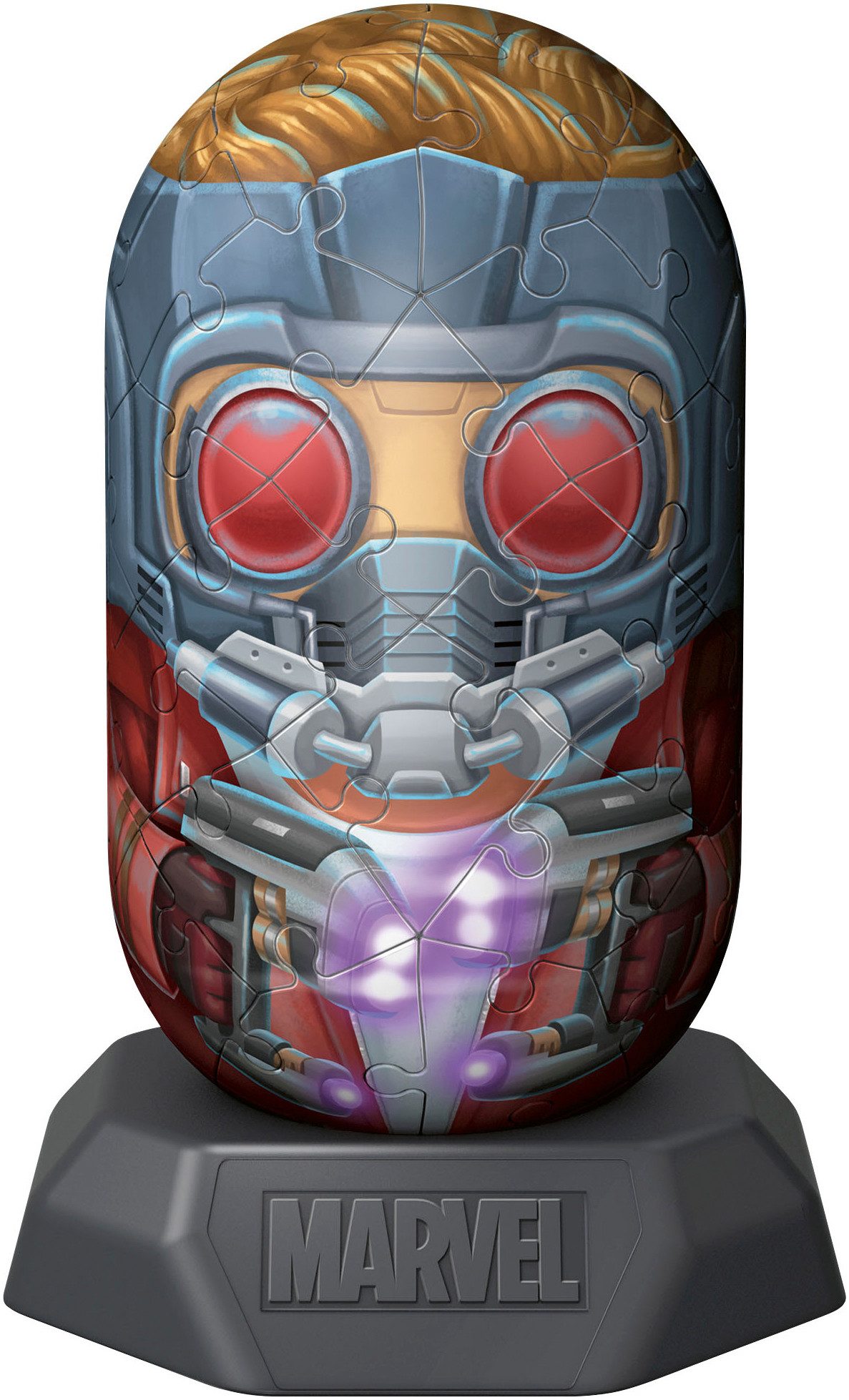 Ravensburger 3D-Puzzle Marvel Heroes, Hylkies Sammelfigur #12 Star-Lord, 54 günstig online kaufen