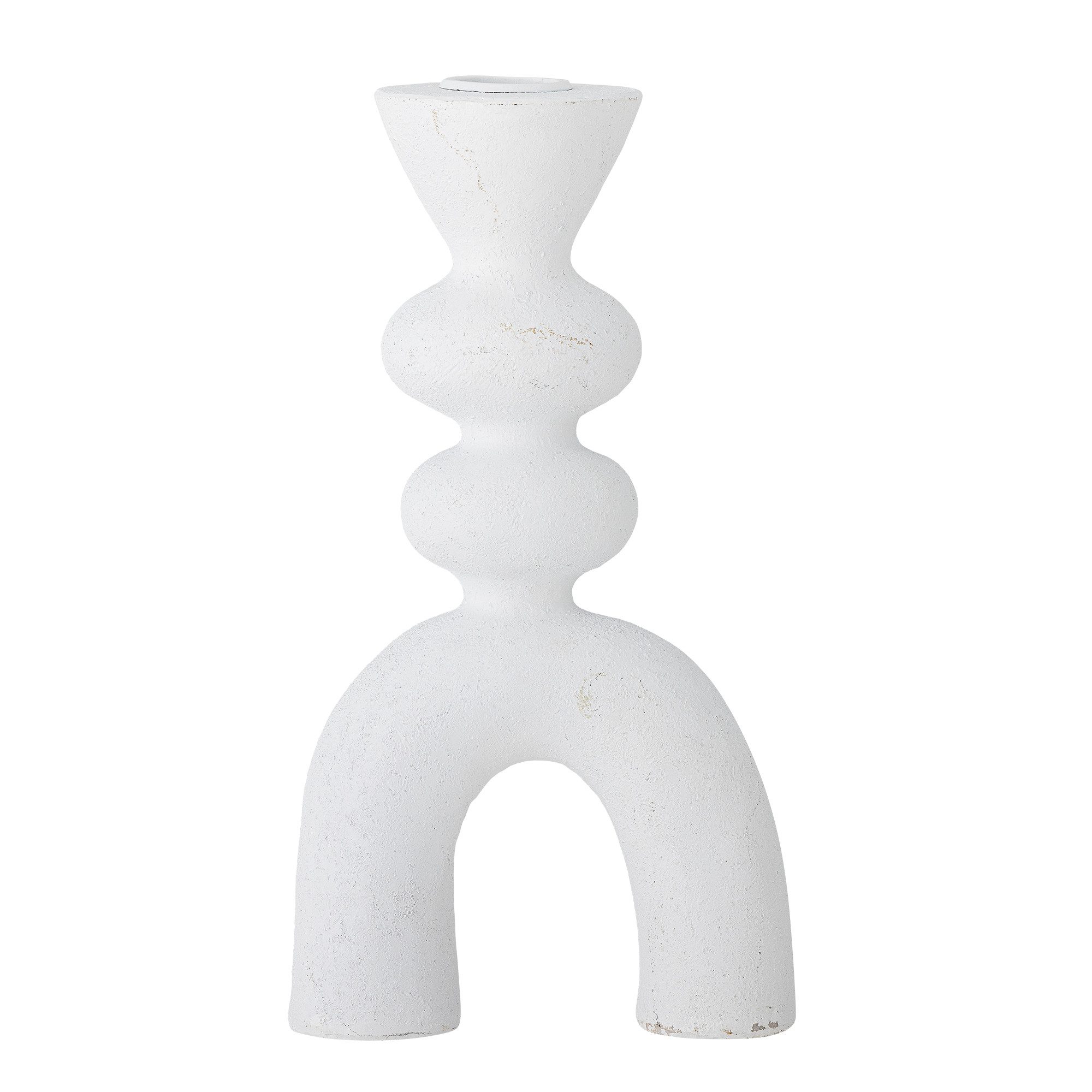 Bloomingville Kerzenständer Bloomingville Syra Kerzenhalter, Weiß günstig online kaufen