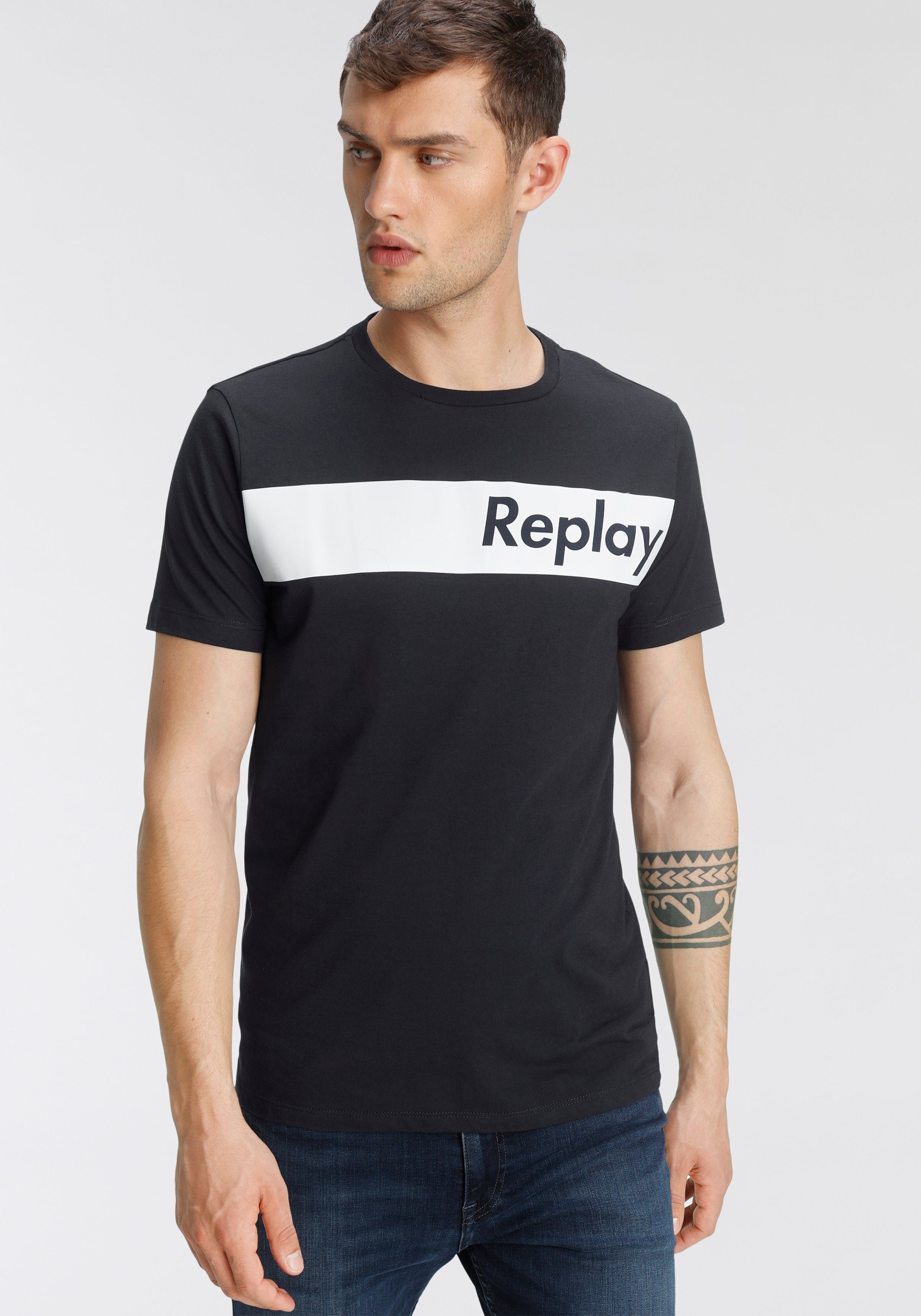 Replay t shirt mens Clearance