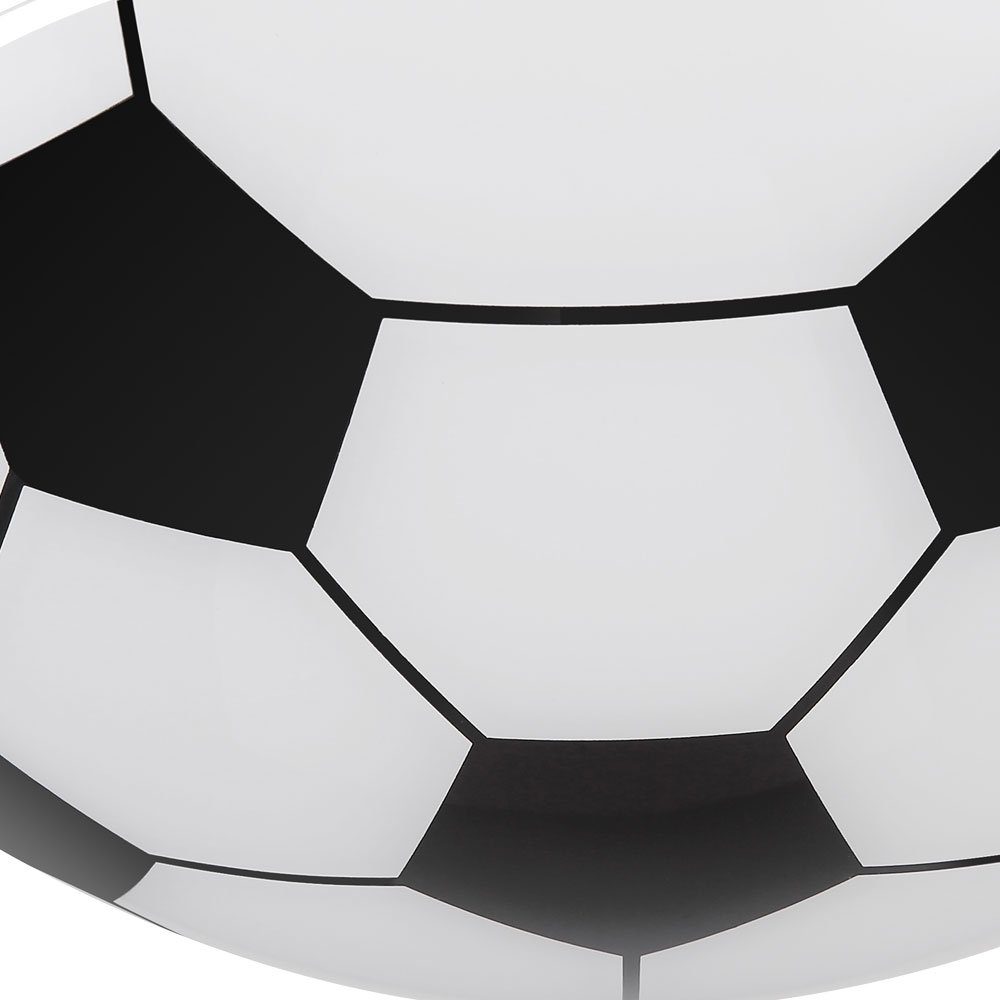 DIMMBAR Smart Decken Glas Fußball Lampe Warmweiß, inklusive, Kinder Alexa Farbwechsel, LED-Leuchte, Tageslichtweiß, Leuchte Leuchtmittel Smarte etc-shop Neutralweiß, Kaltweiß, Home