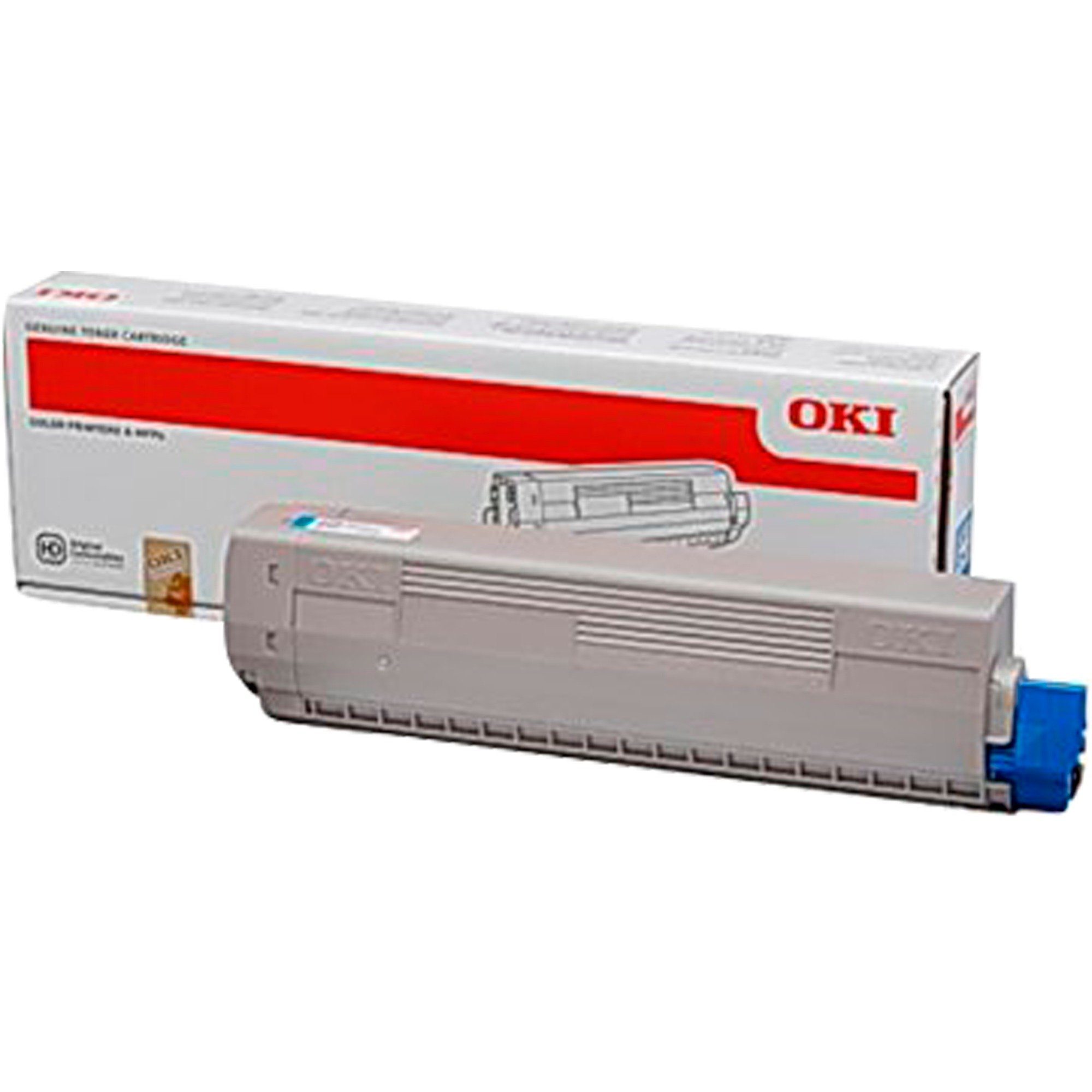 OKI Tonerkartusche OKI Toner 44844507 cyan