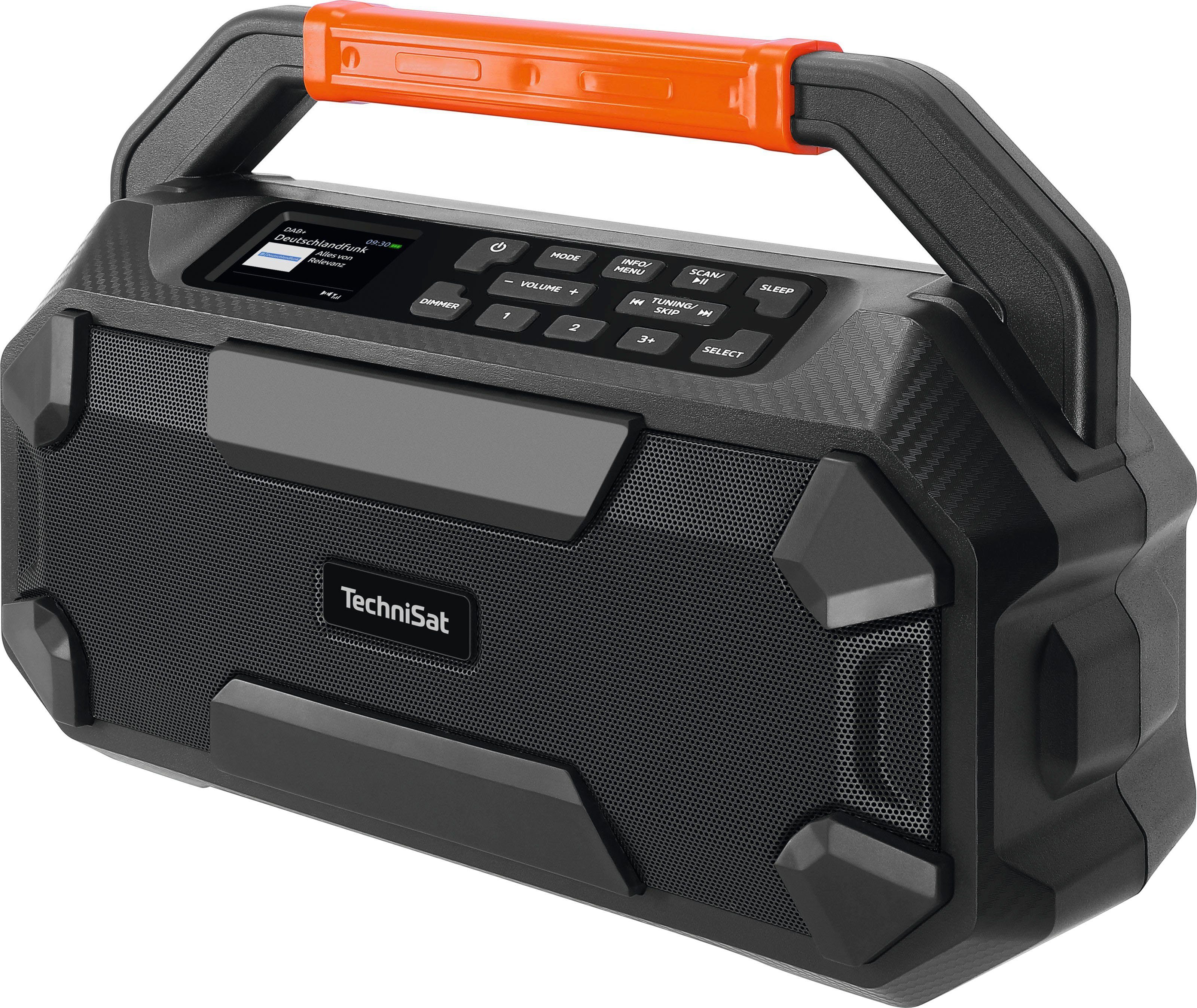 TechniSat DIGITRADIO 231 OD Baustellenradio (Digitalradio (DAB), UKW mit RDS, 16 W)