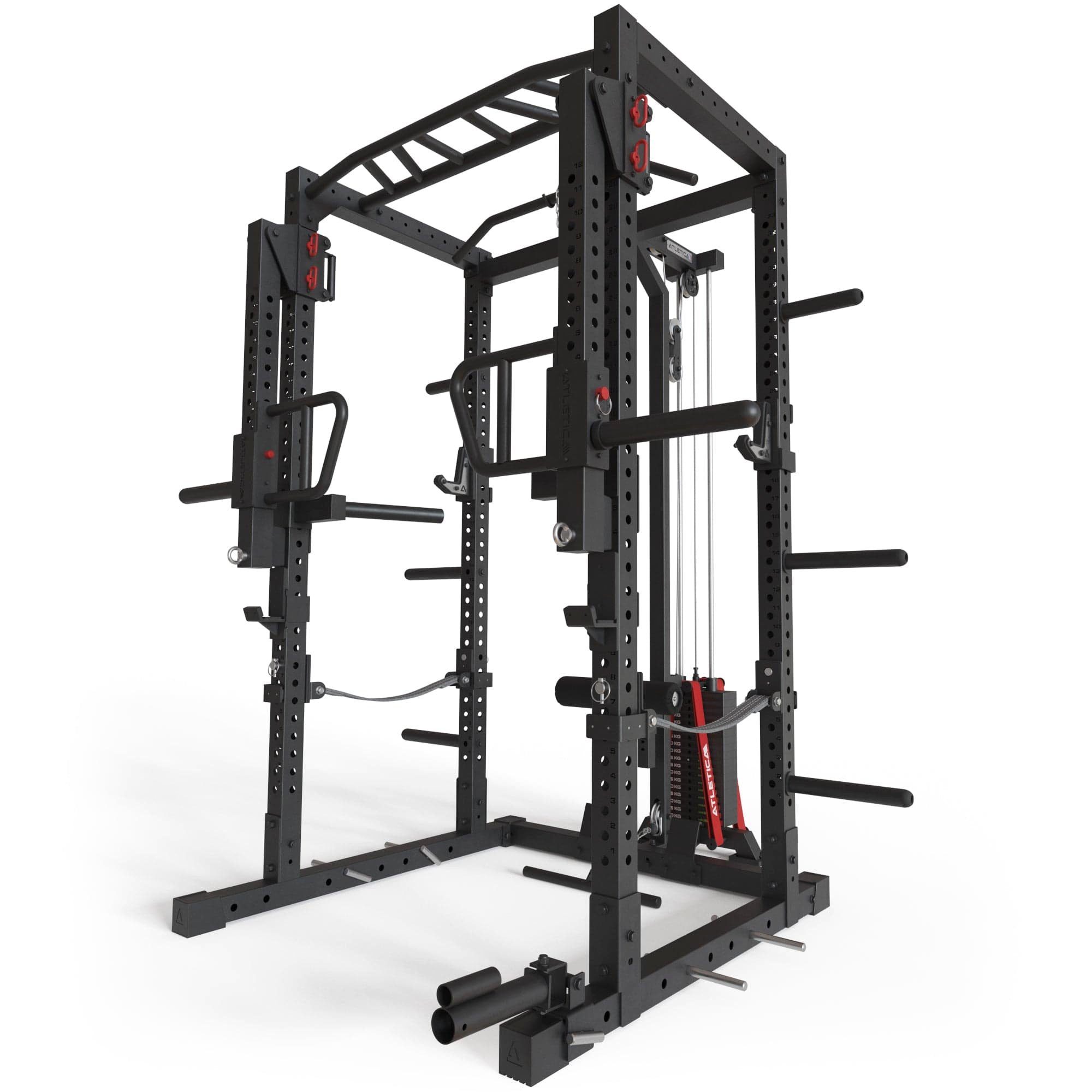 ATLETICA Power Rack R7-Helix Power Rack, 90kg oder 120kg Stack Weight