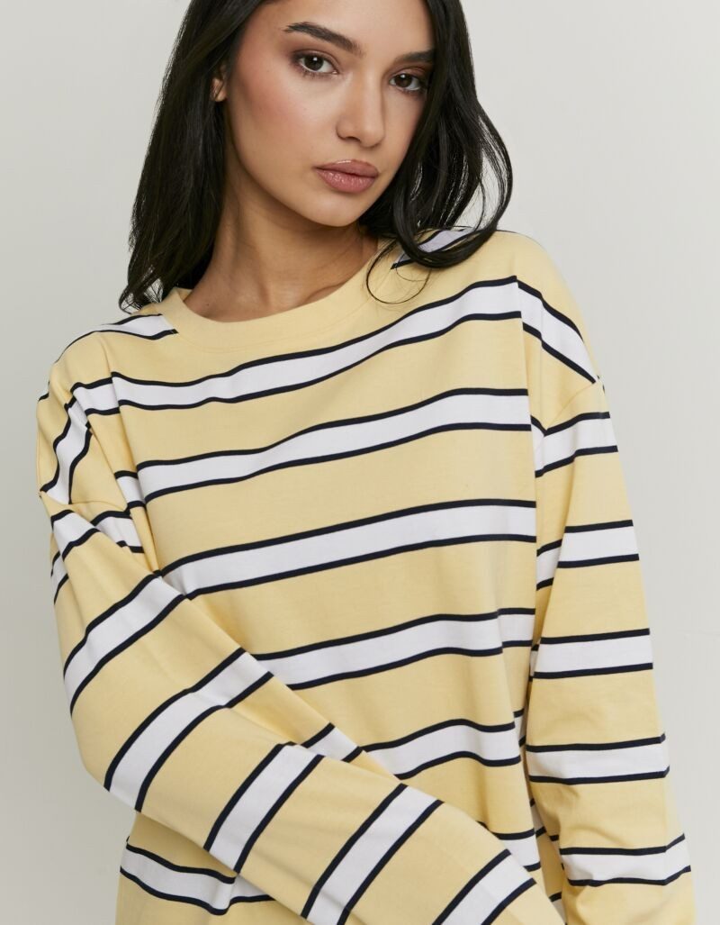 Tally Weijl Langarmshirt STSCOBERLA Baumwolle