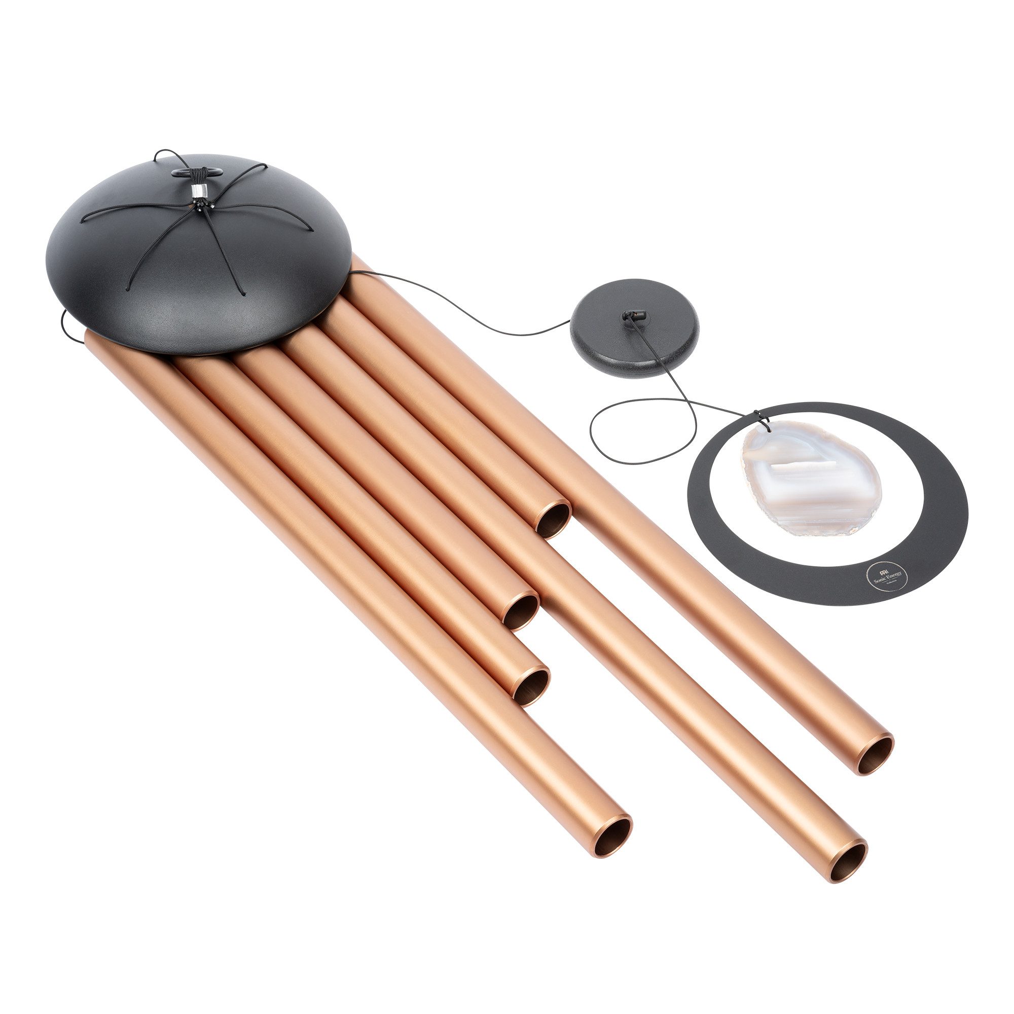 Meinl Sonic Energy Windspiel Agate Meditation Chime/Windspiel 50"/128cm, Riesen Windspiel