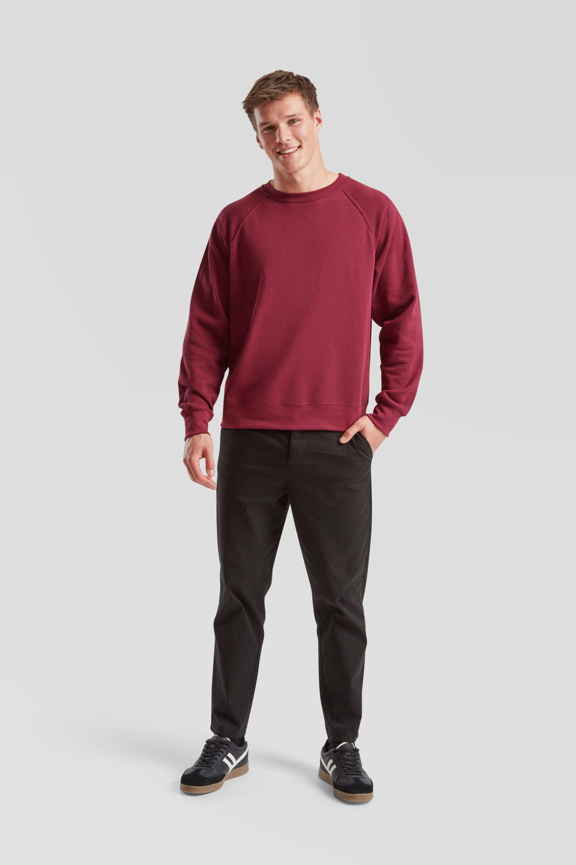 Fruit of the Loom Sweatshirt Classic Raglan Sweat – Bild 2 von 5