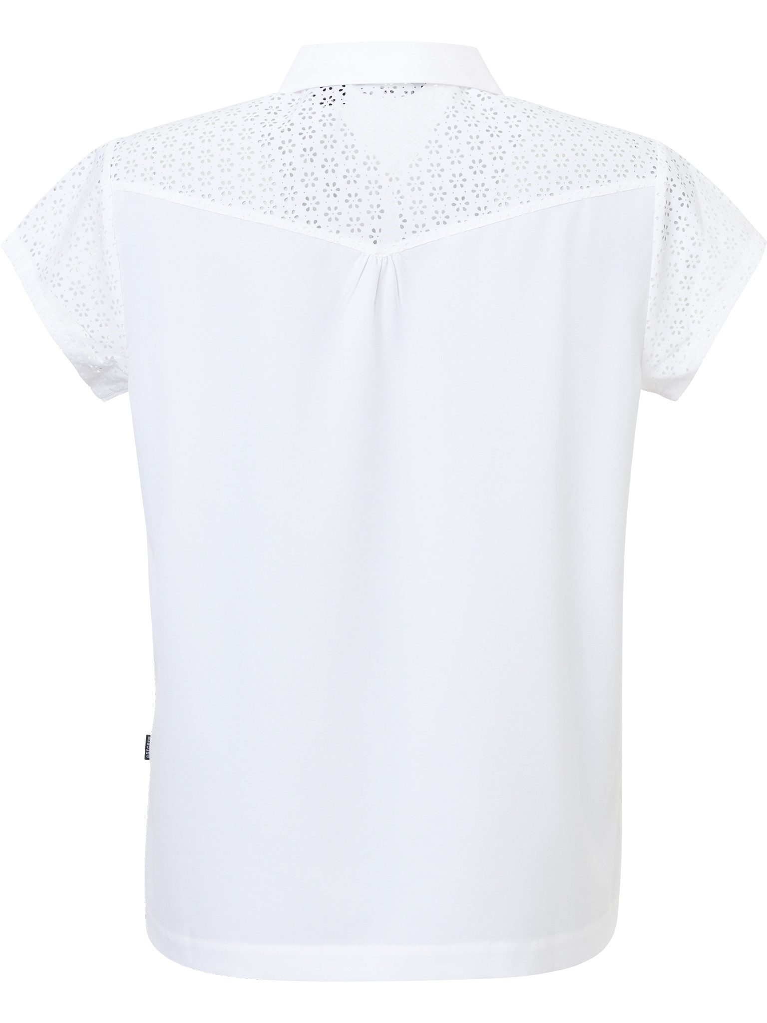 Abacus Sportswear Poloshirt Abacus Golfpolo Manga Cupsleeve Weiß Damen