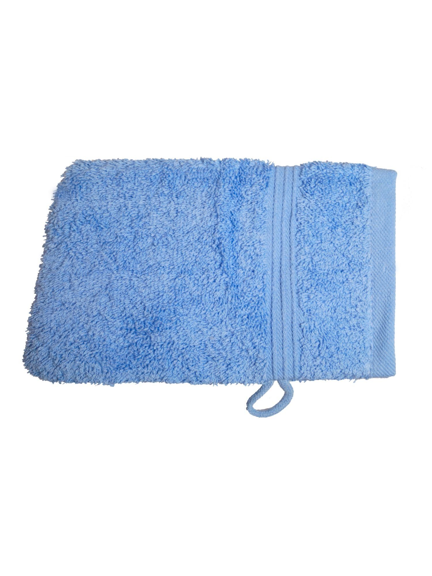 Julie Julsen Handtücher 1-Handtücher-Himmelblau-Waschhandschuh 15 x 21 cm, Baumwolle (1-St) | Kinderhandtücher