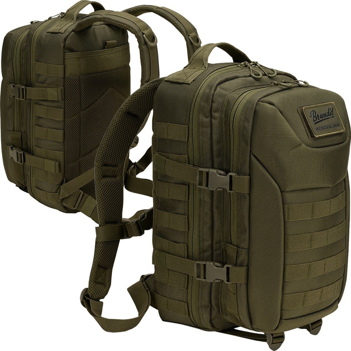 Brandit Trekkingrucksack US Assault Pack Cooper Case Rucksack Oliv
