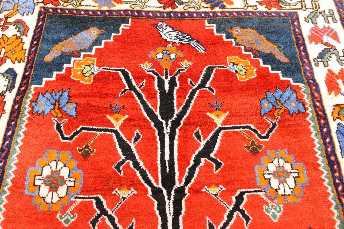 Orientteppich Shiraz Höhe: Handgeknüpfter Orientteppich Perserteppich, rechteckig, 143x143 Nain 10 mm Trading, 