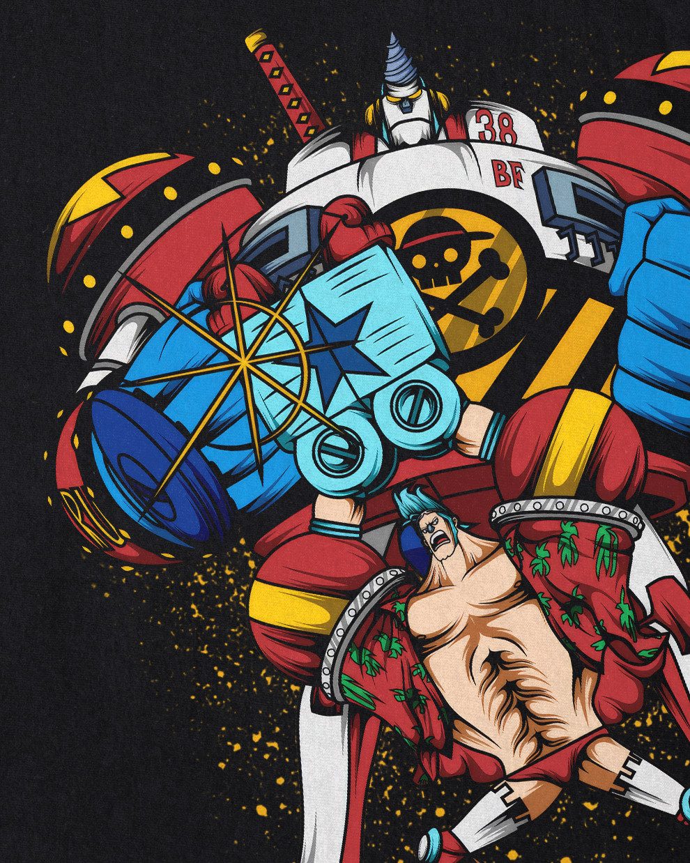 style3 T-Shirt one piece luffy ruffy monkey d strohhut strawhat piraten pirat pirate