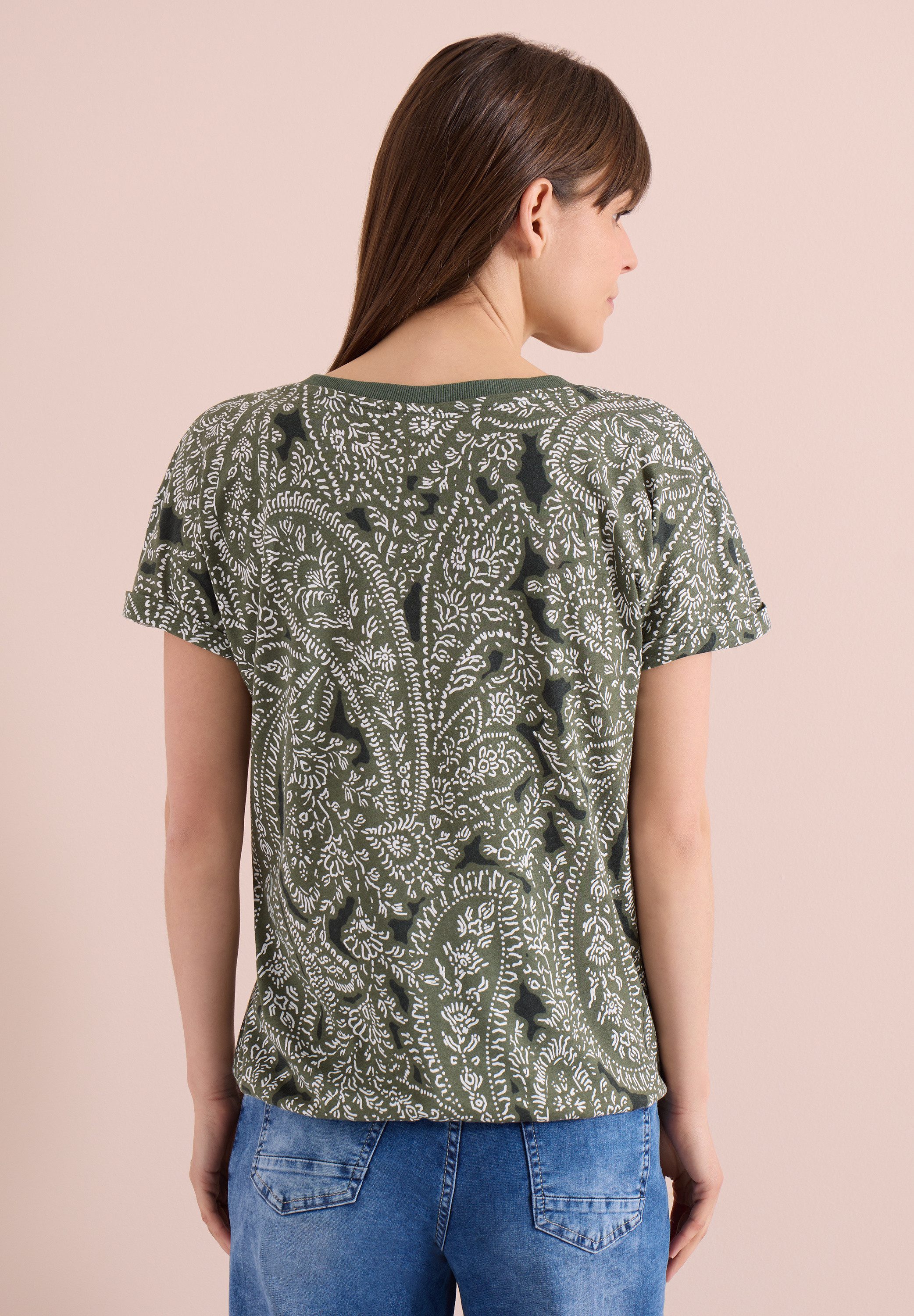 CECIL T-Shirt mit Paisley Muster