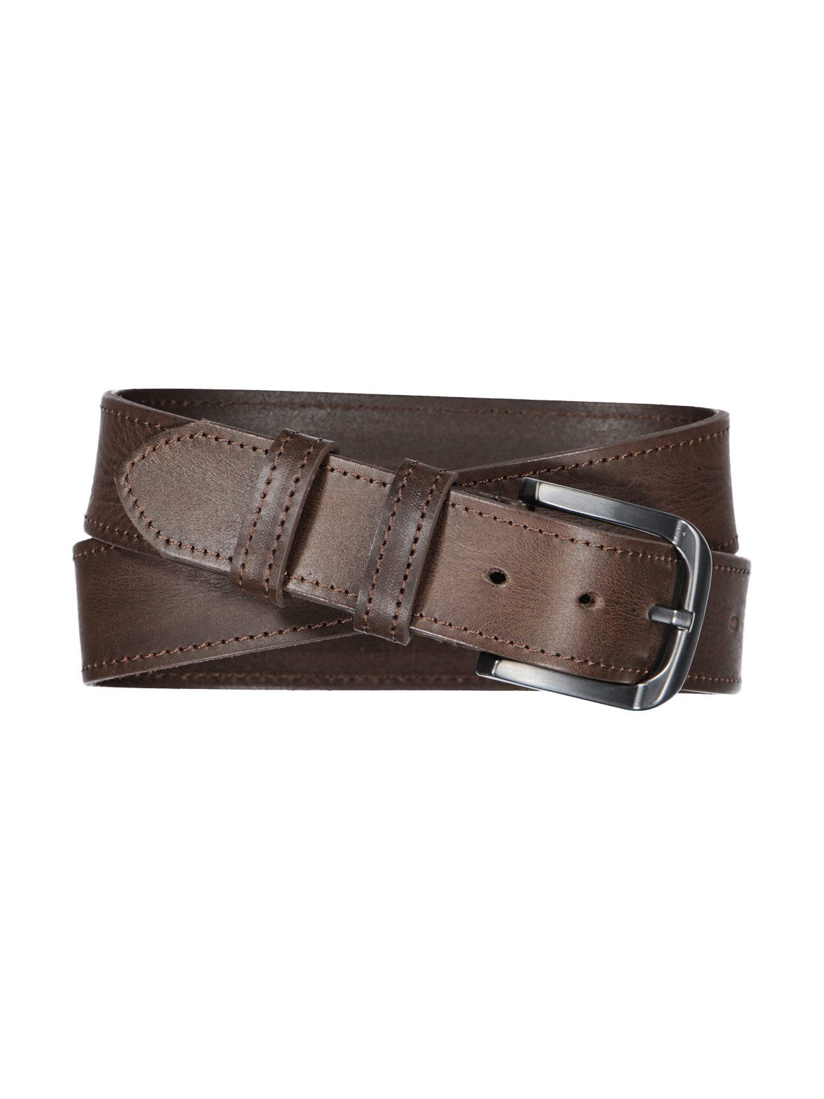 Engbers Ledergürtel Herren Ledergürtel, Dunkelbraun