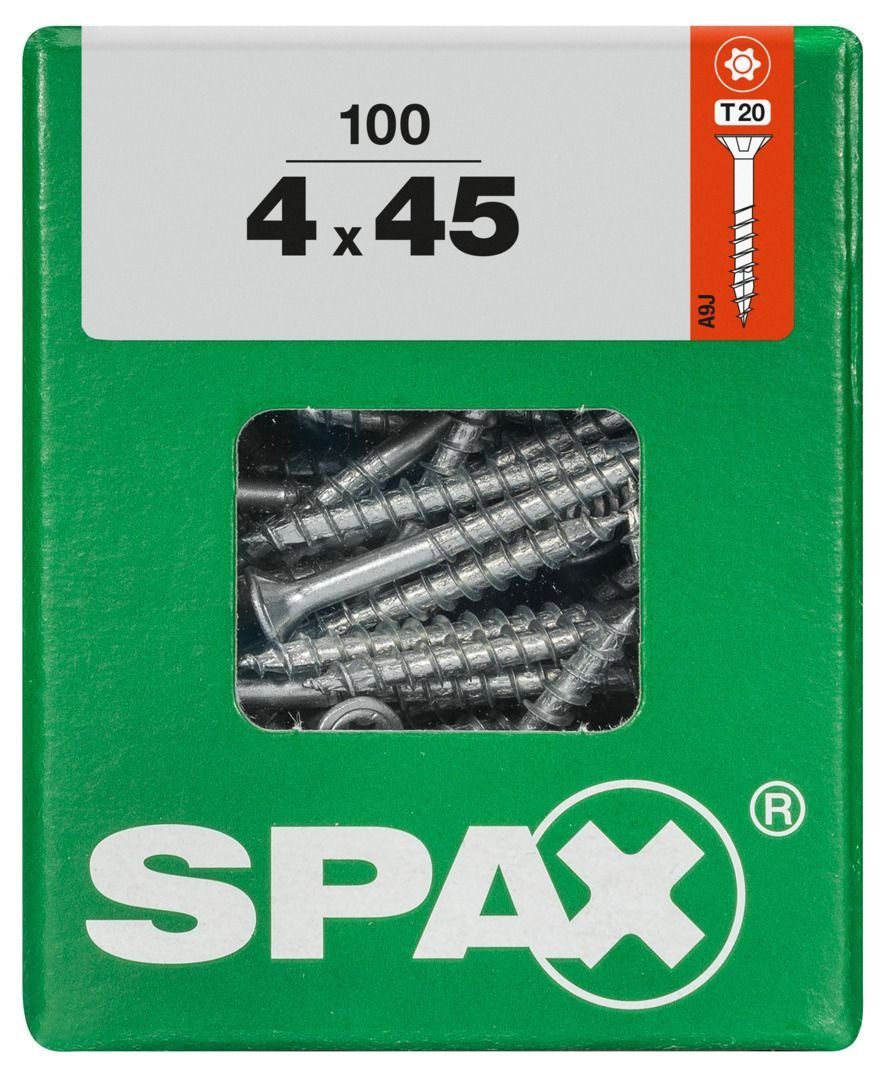 SPAX Holzbauschraube Spax Universalschrauben 4.0 x 45 mm TX 20 - 100