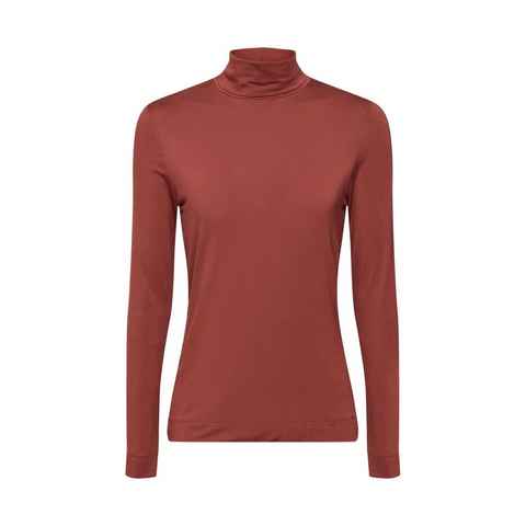 Esprit Collection Langarmshirt Longsleeve mit Rollkragen, TENCEL™ (1-tlg)