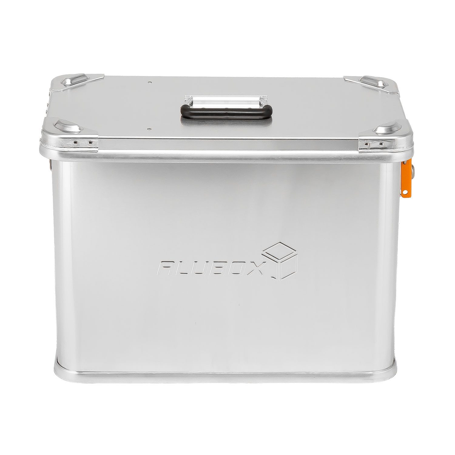 ALUBOX Aufbewahrungsbox Outdoor Transportkiste wasserdicht (32 Liter), silikonierte Innenfugen - wasserdichte Nieten