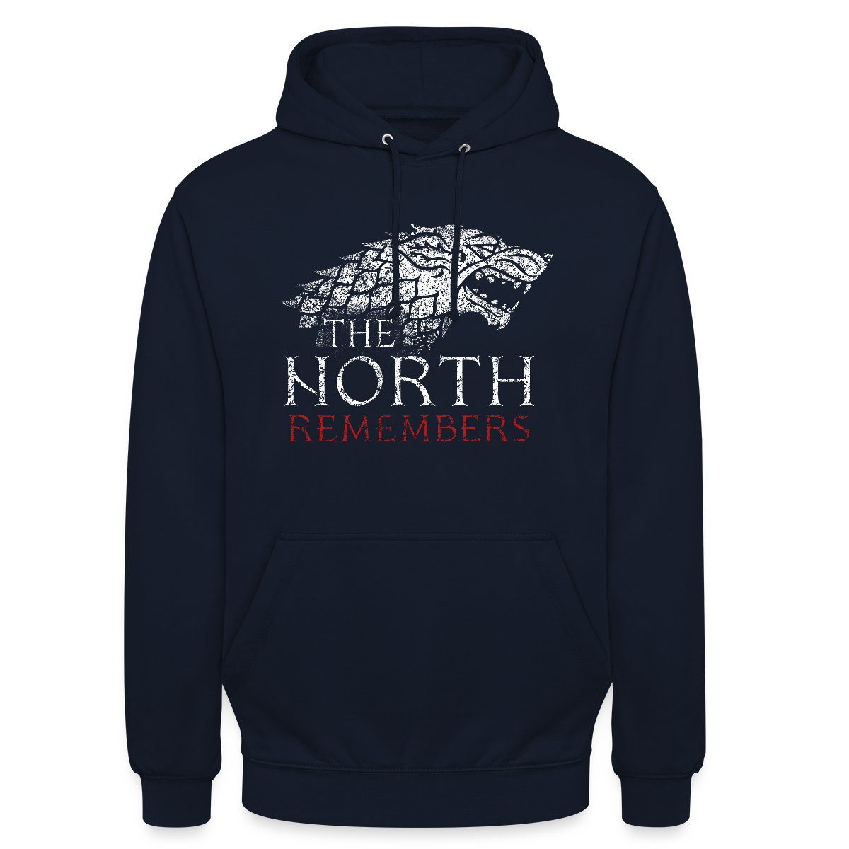Spreadshirt Hoodie Game Of Thrones The North Remembers Unisex Hoodie (1-tlg)
