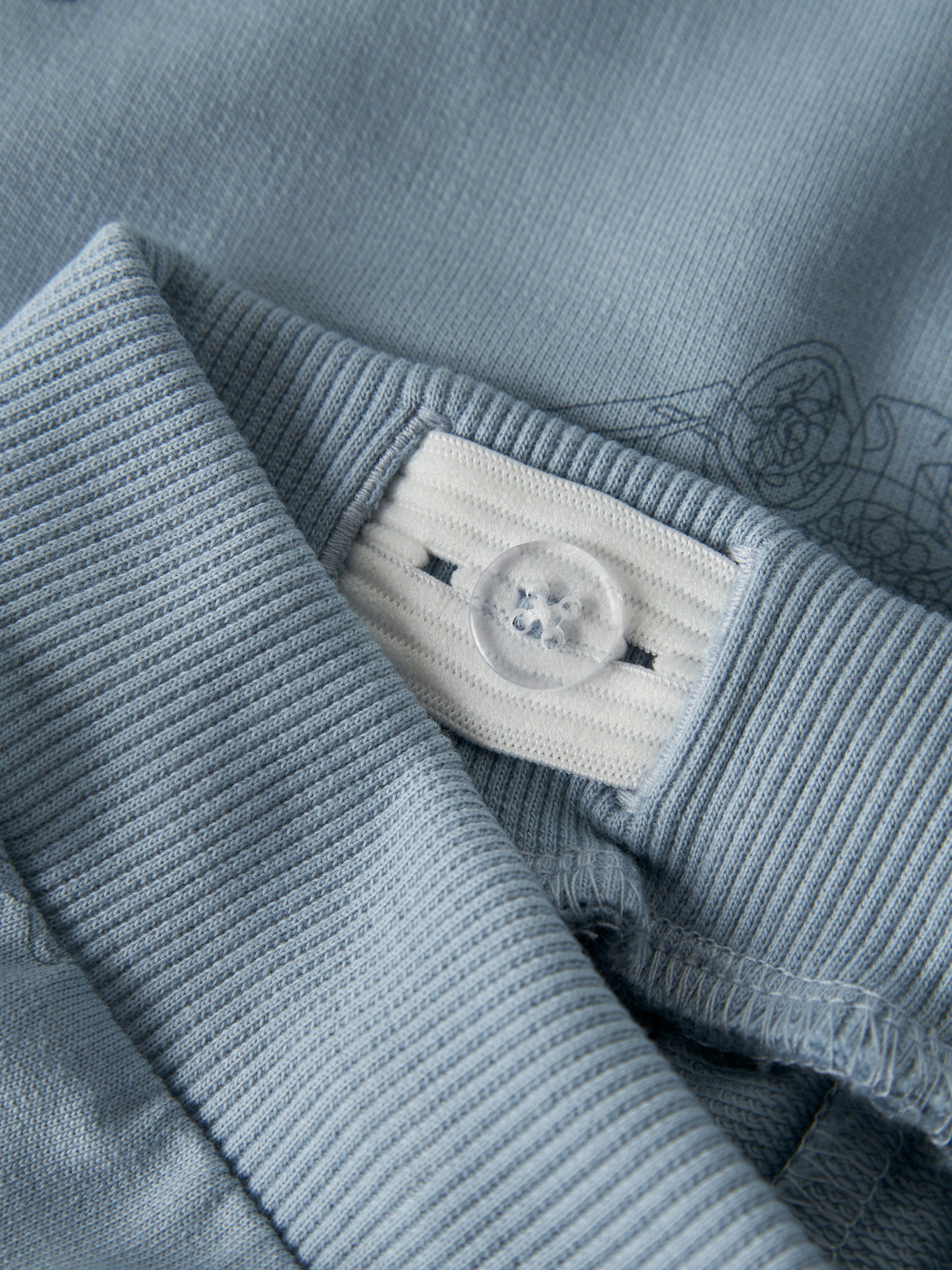 Name It Sweatpants NMMVARON für Jungen mit Tunnelzug und Markenlabel bedruckt, casual, normal, Baumwolle, ohne Kragen