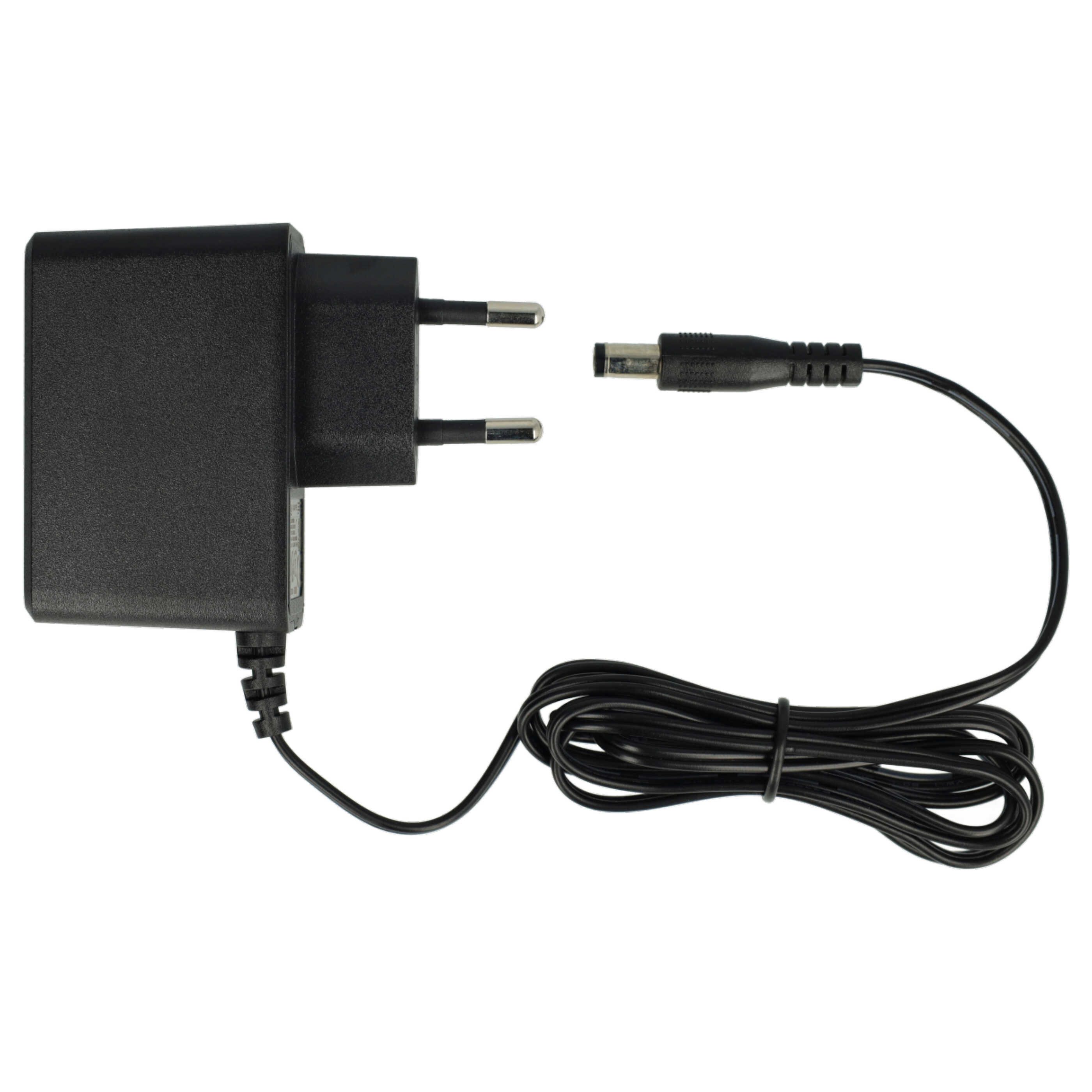 vhbw Ersatz für T-Rex Power Supply 12V DC für Musikinstrument / Multieffekt Netzteil (Ersatznetzteil für Ihr Multieffektgerät, Netzgerät mit Euro-Stecker)