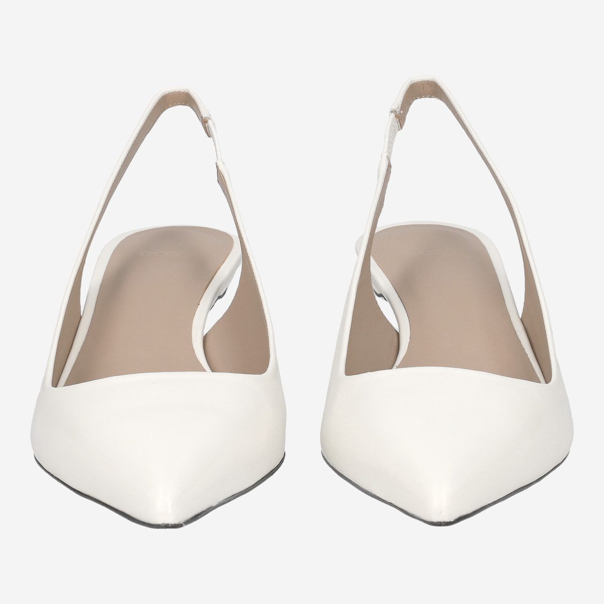 BOSS Boss Janet_SLB50, Peeptoes & Slingpumps, Creme-Weiß, Damen Peeptoepump günstig online kaufen