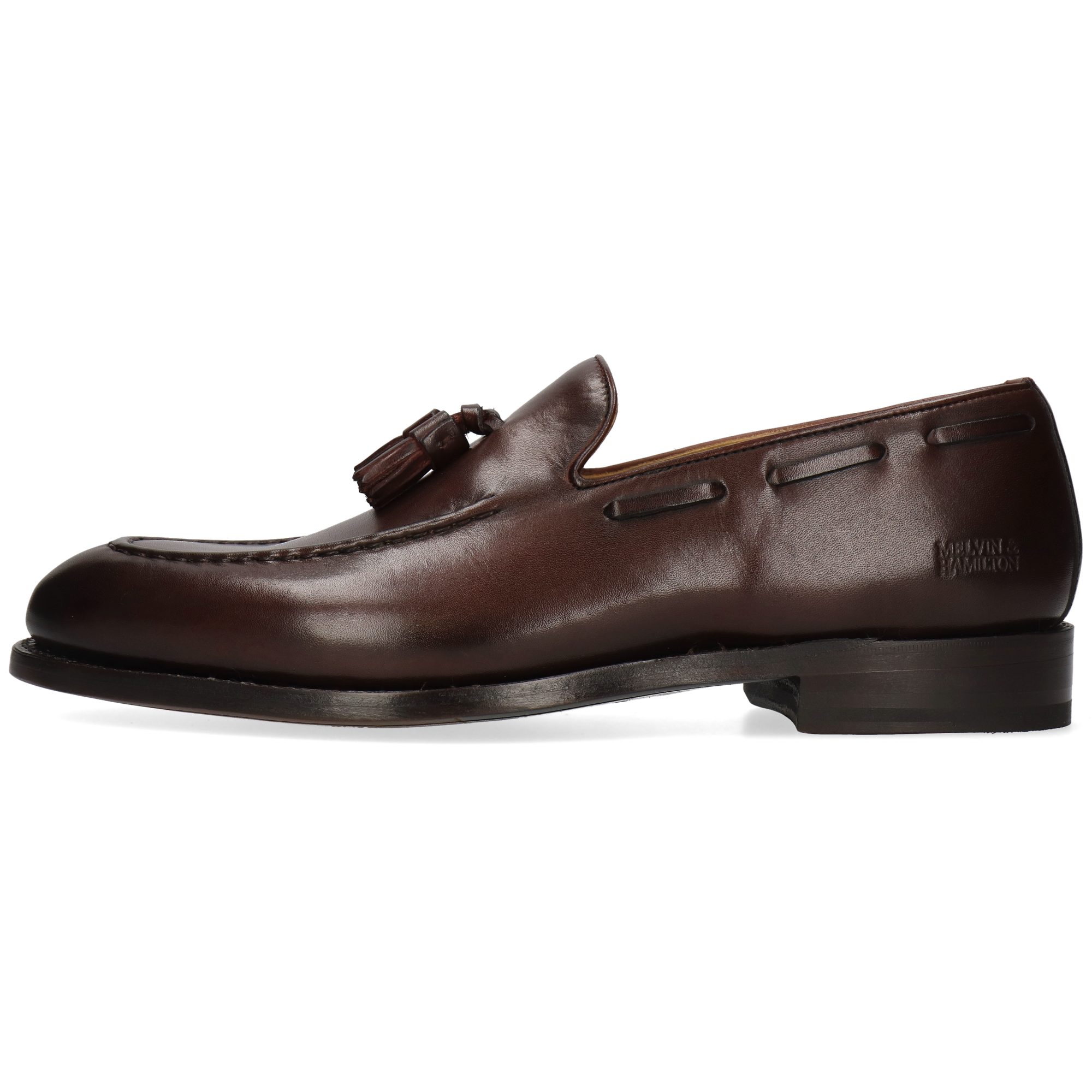 Melvin & Hamilton Benet 6 Leder-Loafers für Herren Loafer Flache Absätze, Echtes Leder, Goodyear