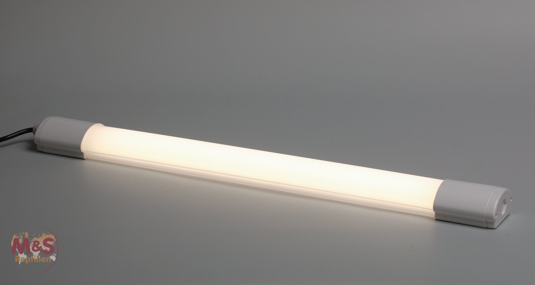 M&S Reptilien Terrarium M&S LED Leuchte 90 cm Feuchtraum, 27 Watt
