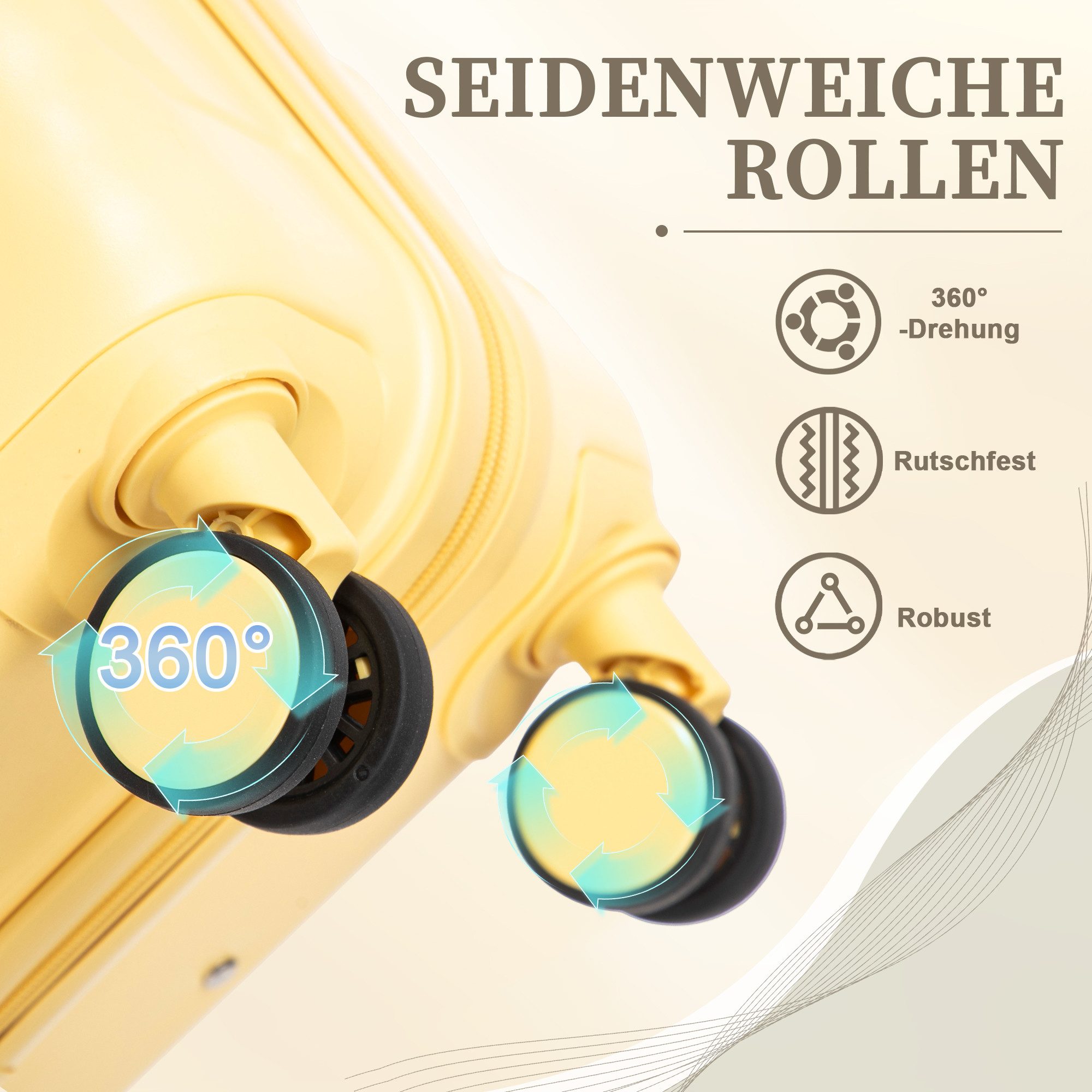 GLP Trolleyset Hartschalen Koffer S-M-L-XL-Set Reisekoffer Trolley, 4 Rolle günstig online kaufen